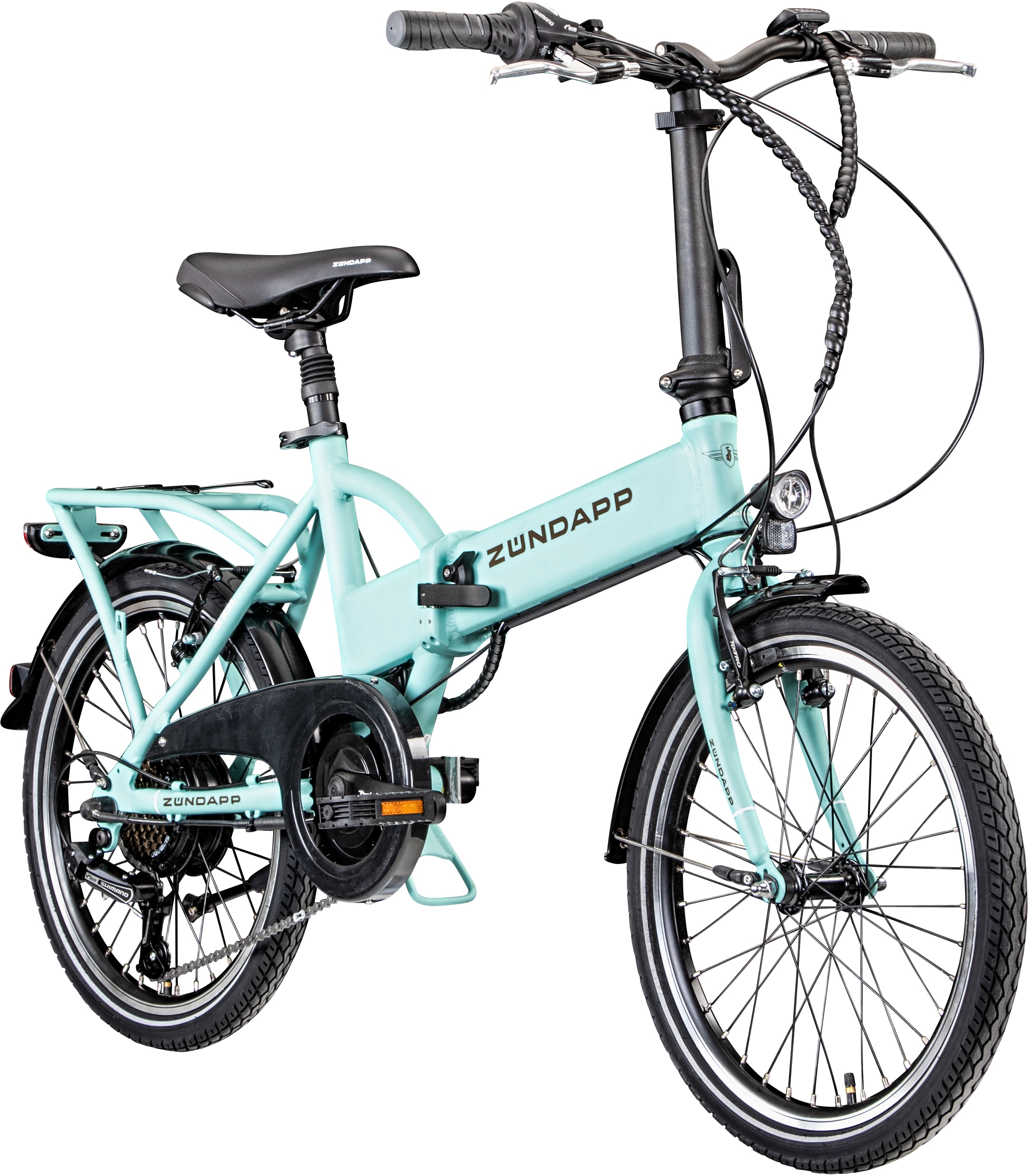 Zündapp E-Bike »Z101«, 6 Gang, Shimano, Tourney RD-TY300, Heckmotor 250 W, Pedelec, Elektrofahrrad für Damen u. Herren