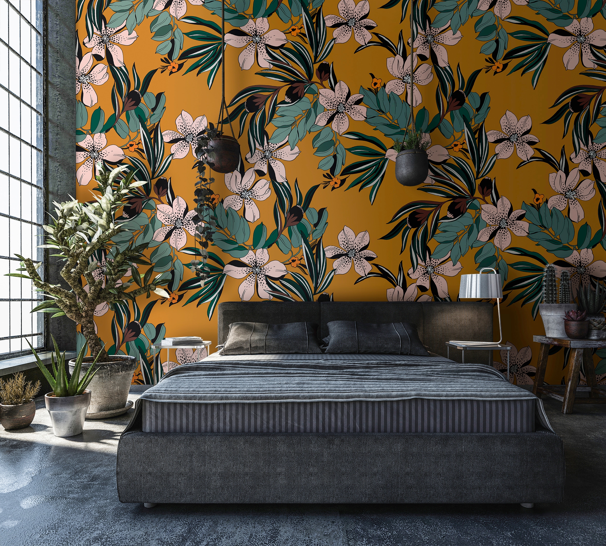Marburg Fototapete, botanisch, moderne Tapete für Wohnzimmer Schlafzimmer Küche
