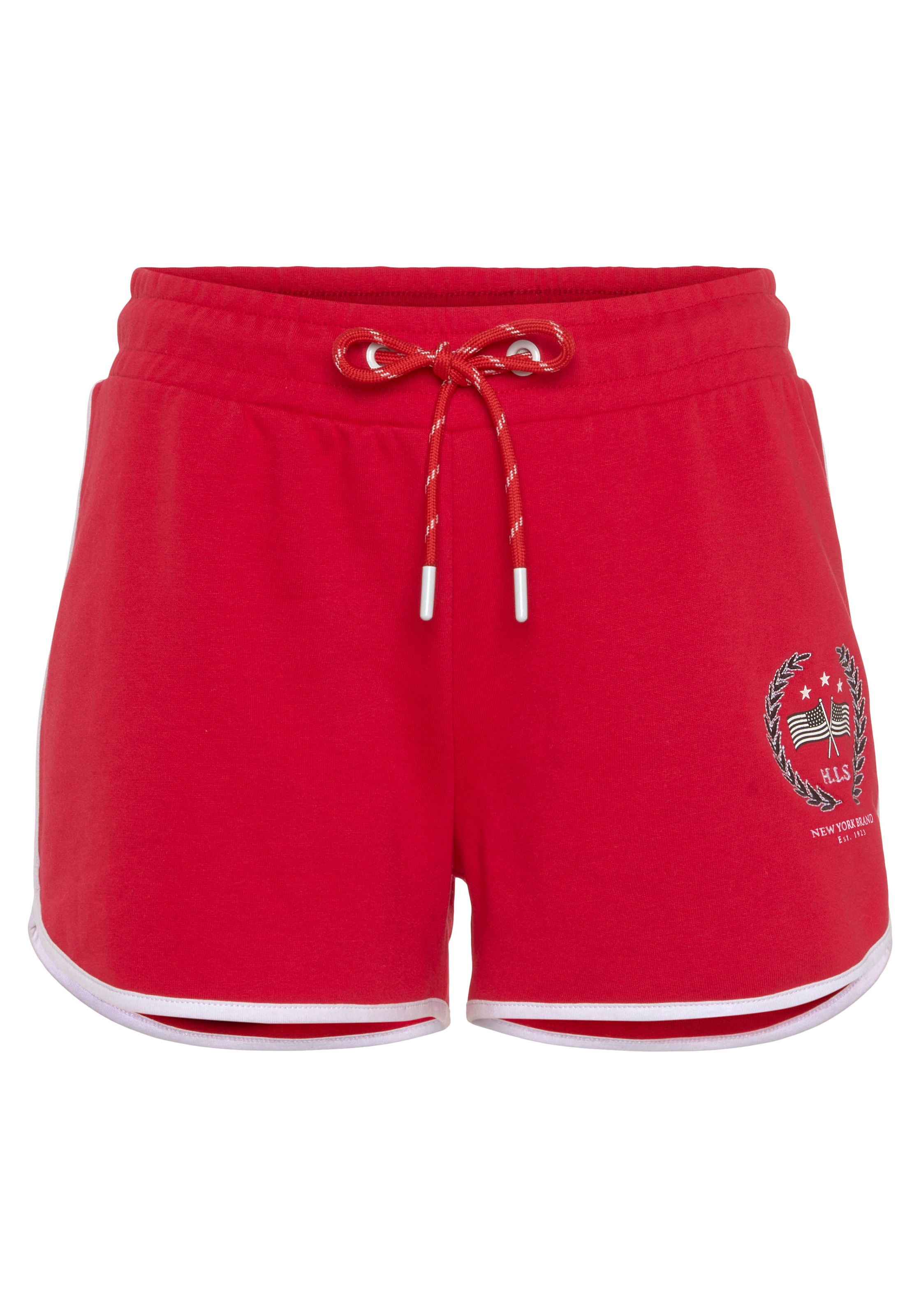 H.I.S Sweatshorts »-Relaxshorts«, mit schöner Stickerei, Loungeanzug