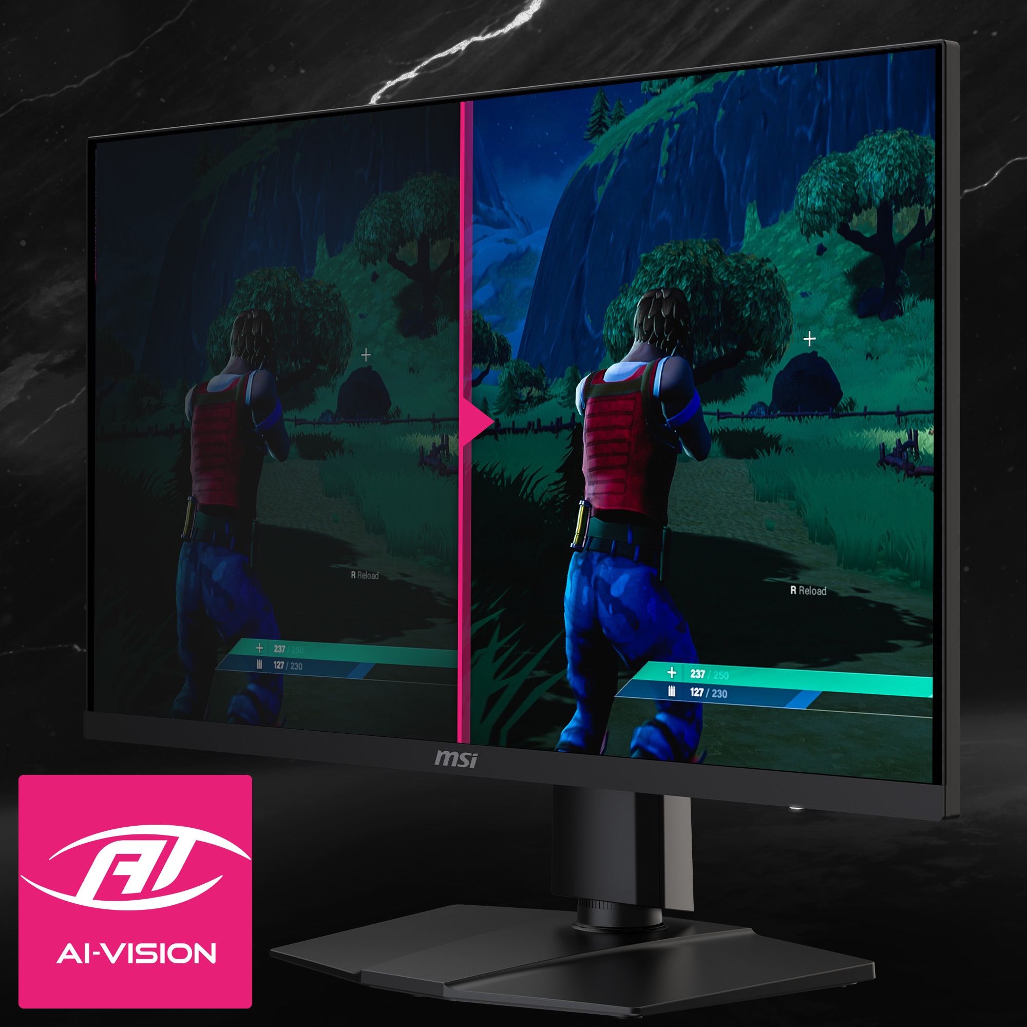 MSI Gaming-Monitor »MPG 274URF QD«, 69 cm/27 Zoll, 3840 x 2160 px, 4K Ultra HD, 0,5 ms Reaktionszeit, 160 Hz, 5-Wege Joystick Navigation