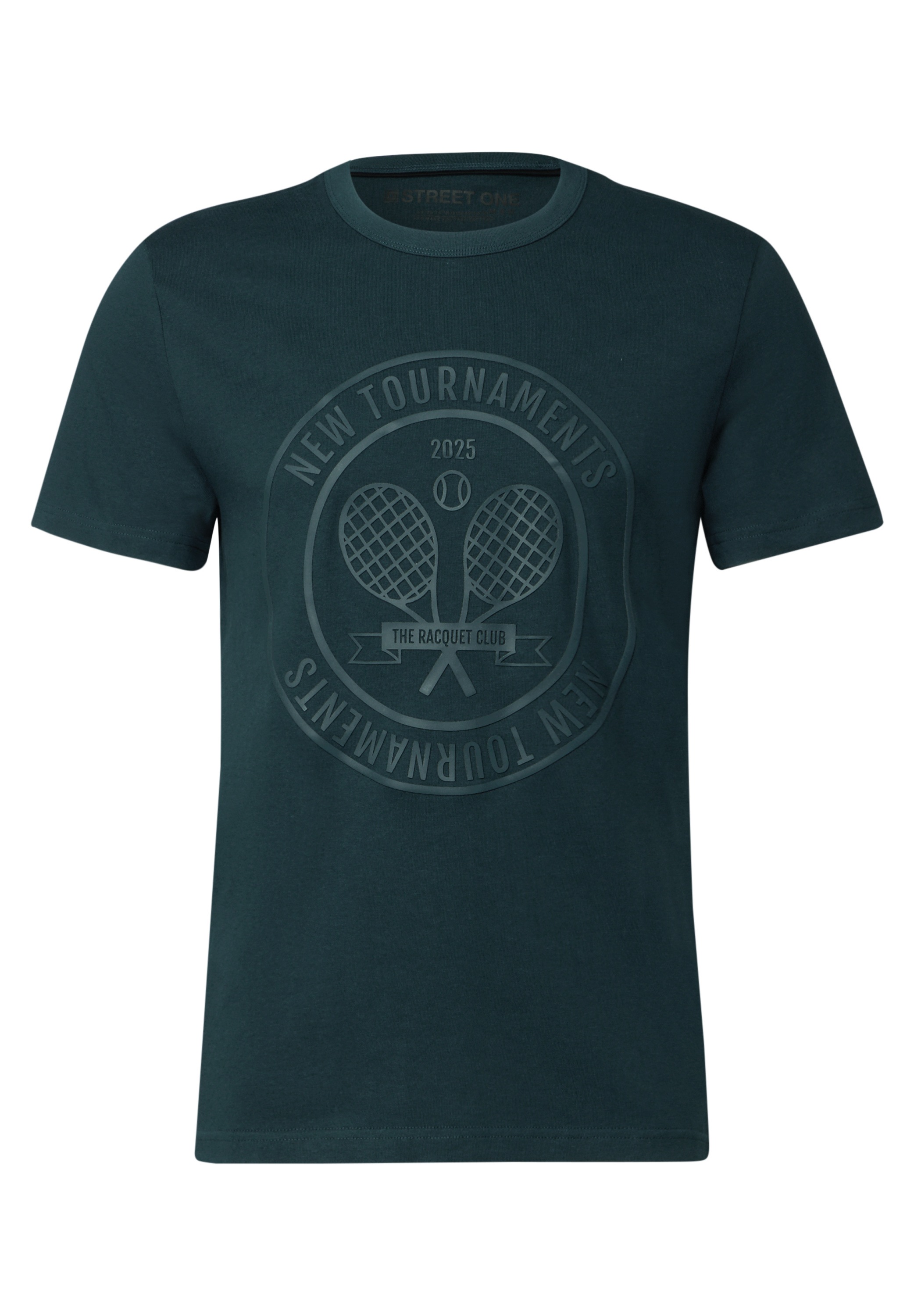STREET ONE MEN T-Shirt, aus reiner Baumwolle