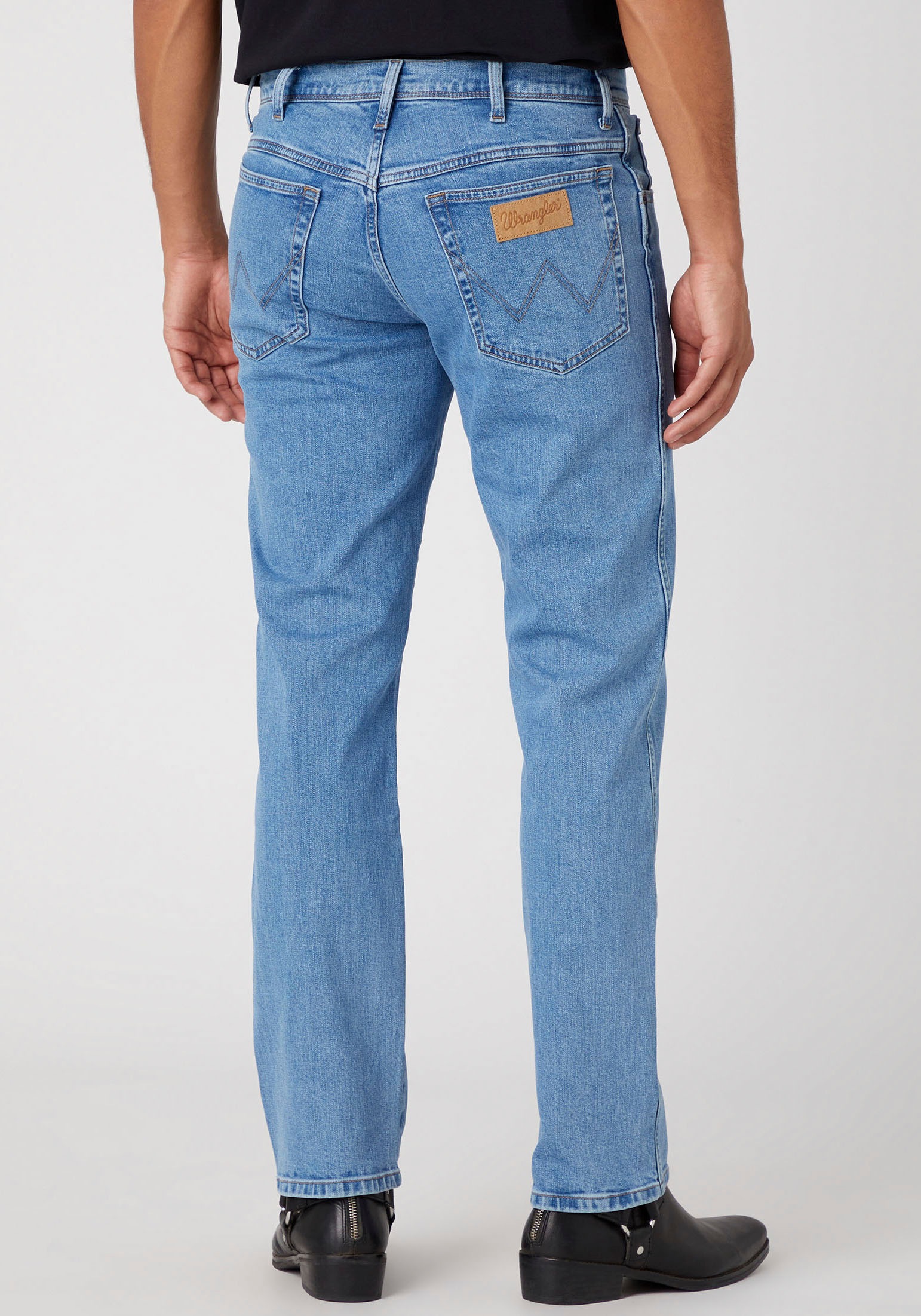 Wrangler Herren Jeans TEXAS - Regular Fit - Blau - Good Shot günstig online kaufen