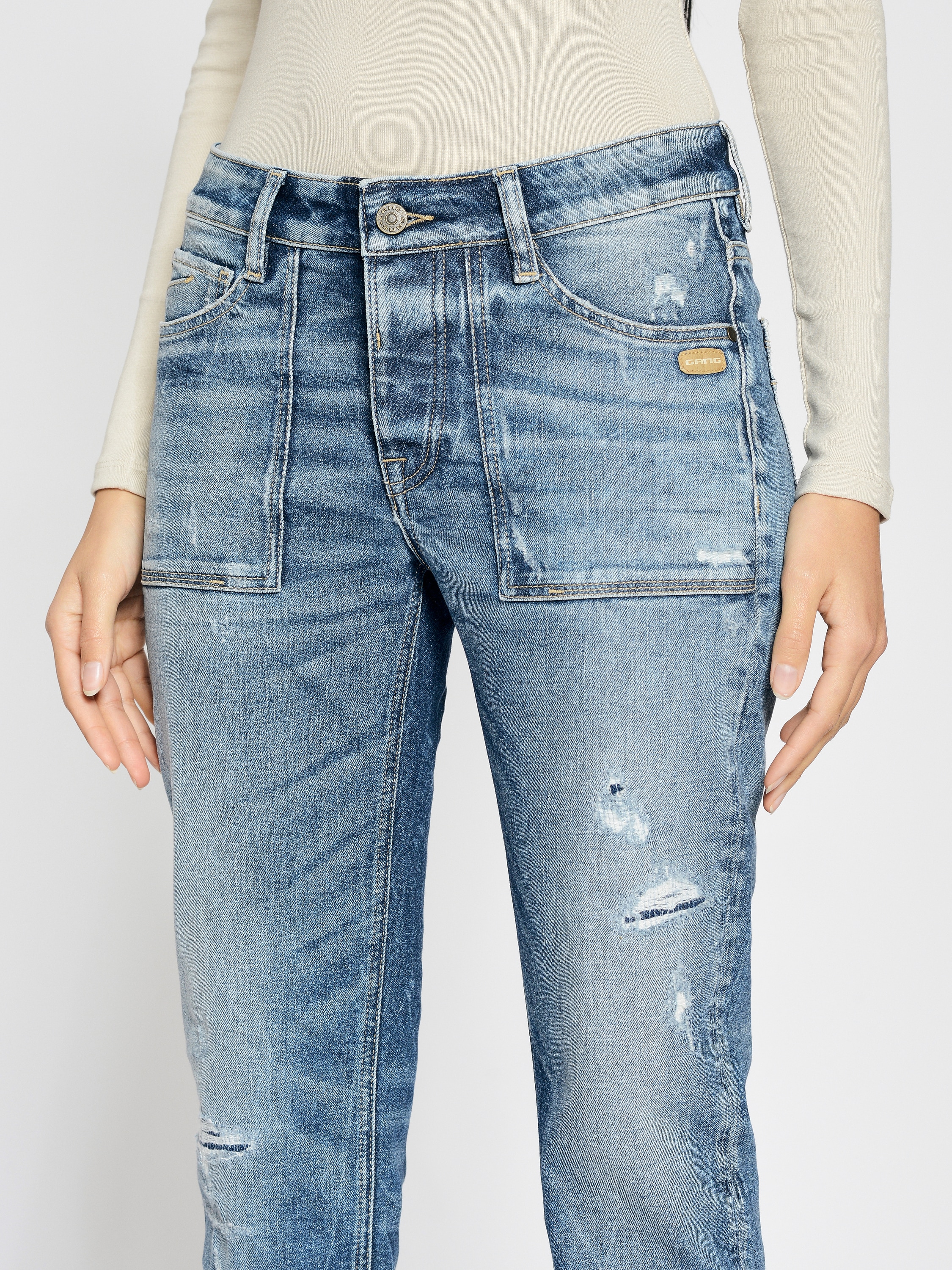 GANG Boyfriend-Jeans »GANG Jeans Boyfriend 94NICA WORKER«
