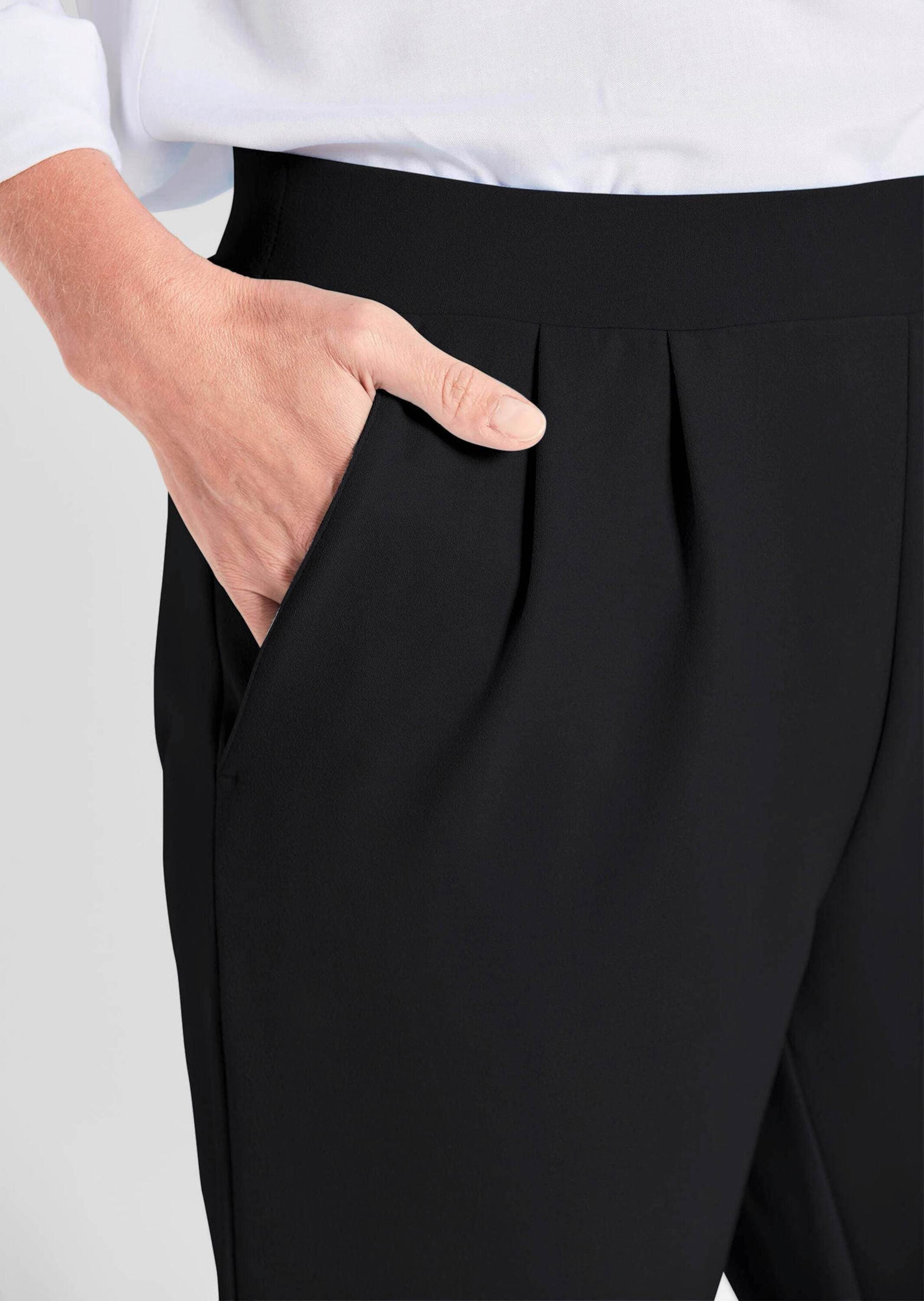 GOLDNER Schlupfhose »Schlupfhose SARA Knitterarme Hose SARA in gepflegter und elastischer Ware«