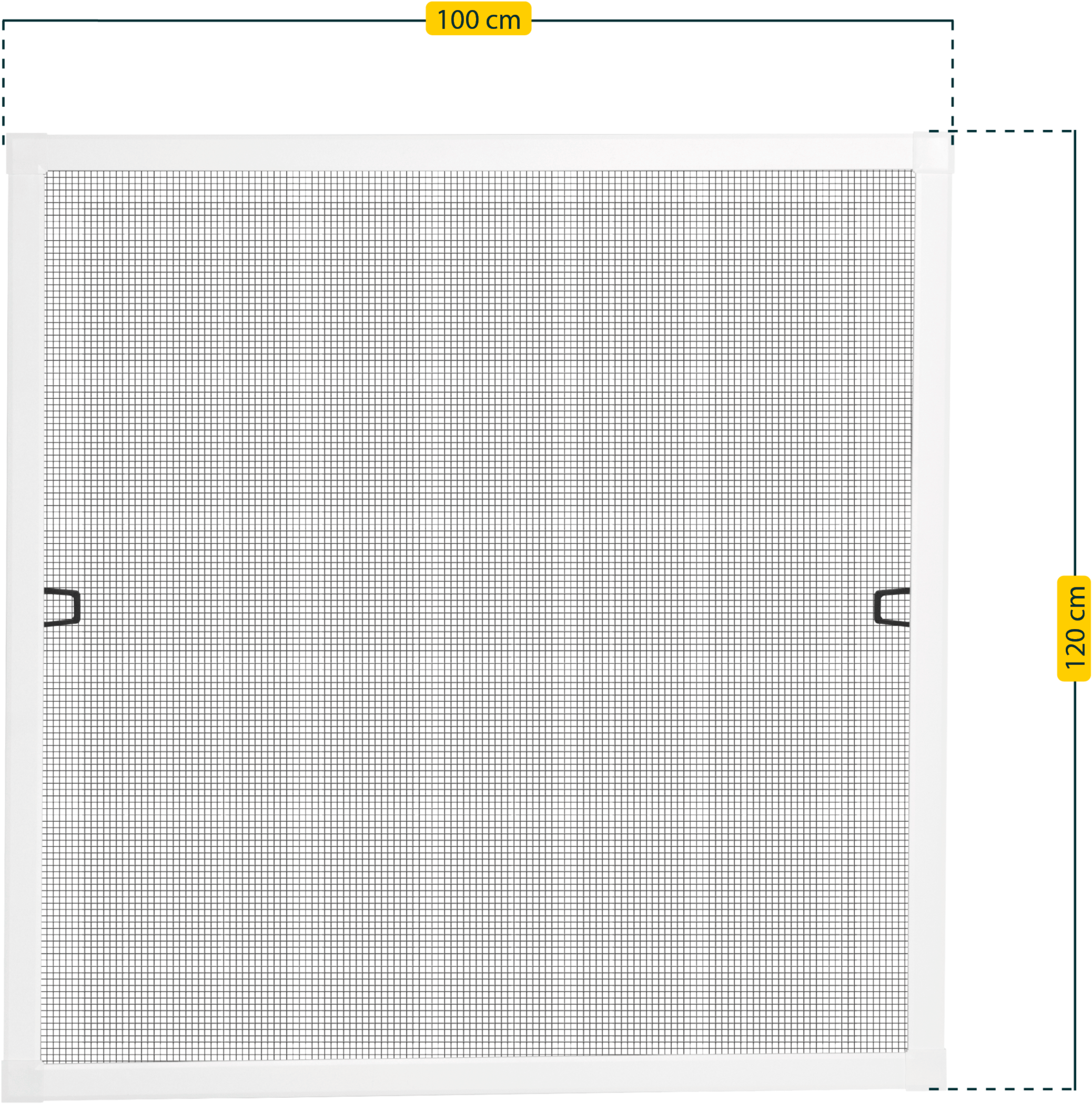 SCHELLENBERG Insektenschutz-Fensterrahmen »Fliegengitter Fenster Plus«, aus Aluminium, 100 x 120 cm und 130 x 150 cm, anthrazit und weiß
