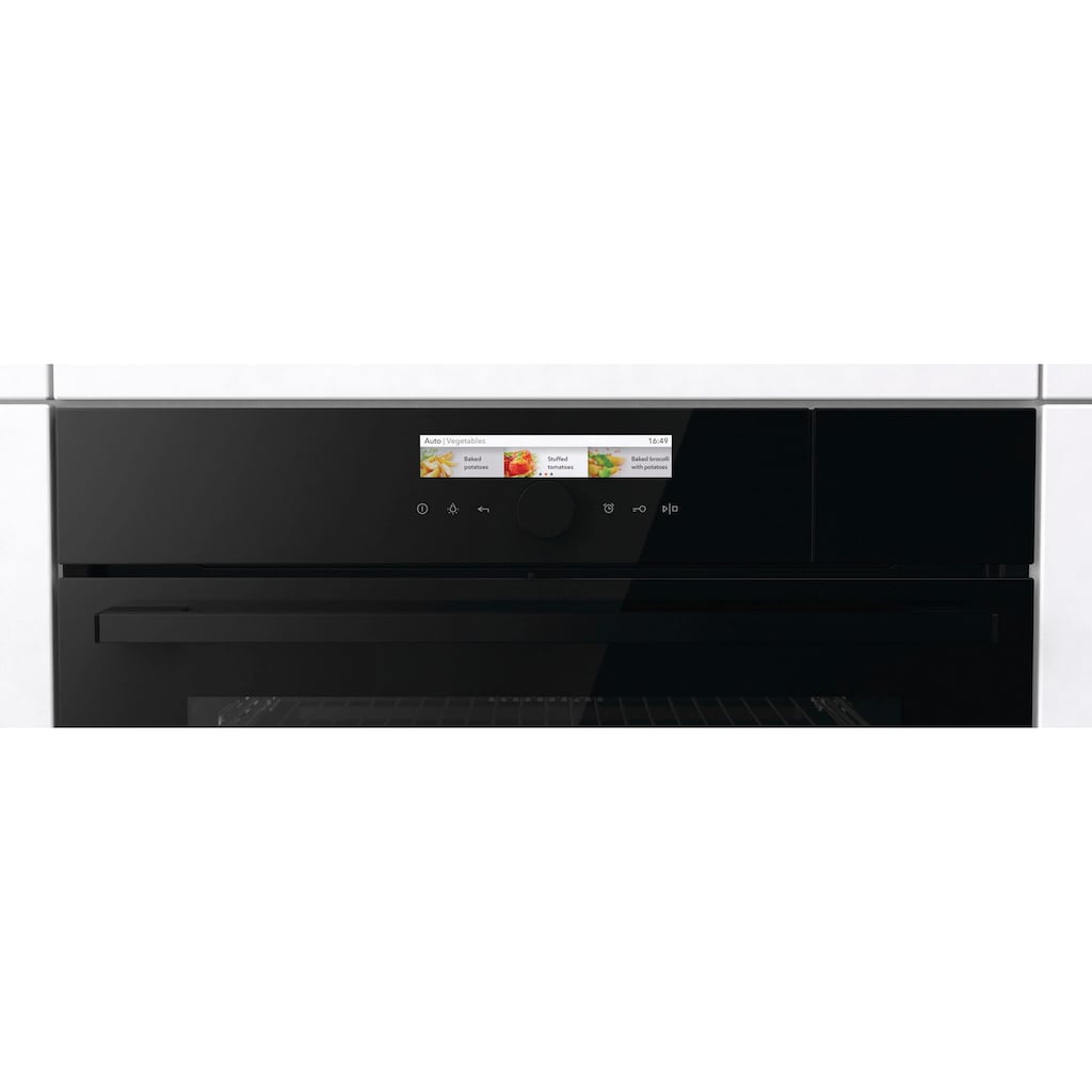 GORENJE Backofen mit Mikrowelle »BCMS 598 S19BG«, BCMS 598 S19BG, Aqua-Reinigungsfunktion