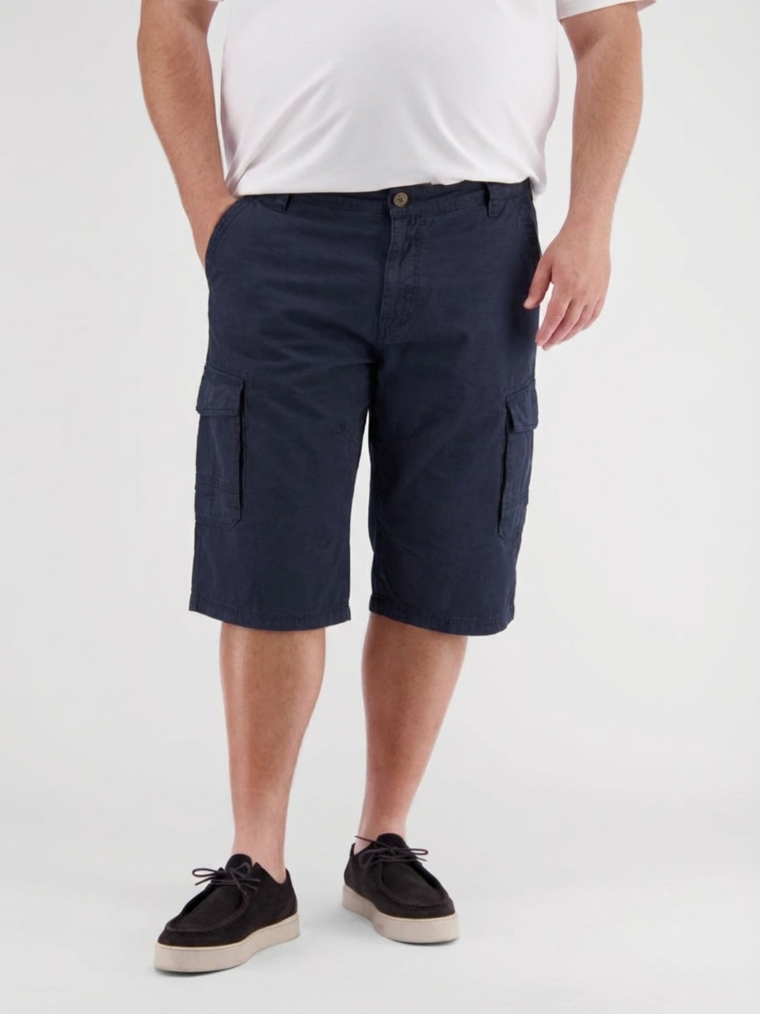 LERROS Cargobermudas "Lang-Bermuda mit Cargotaschen, grosse Größen"