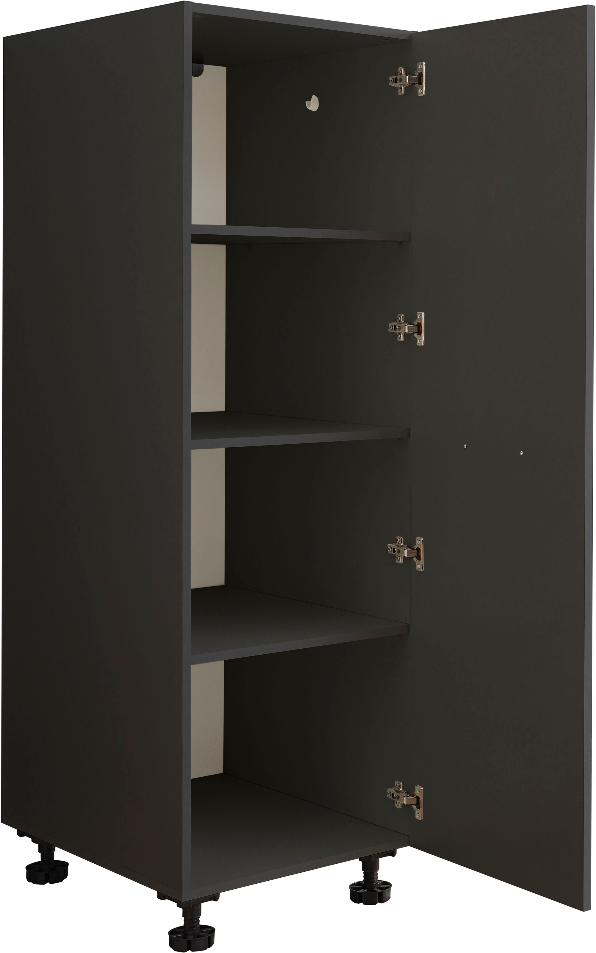 Thumbnail - Laundreezy Stauraumschrank "LAUNDREEZY LDG50" Breite 50 cm, höhenverstellb.Füße, Soft-Close-Funktion,3 Einlegeböden