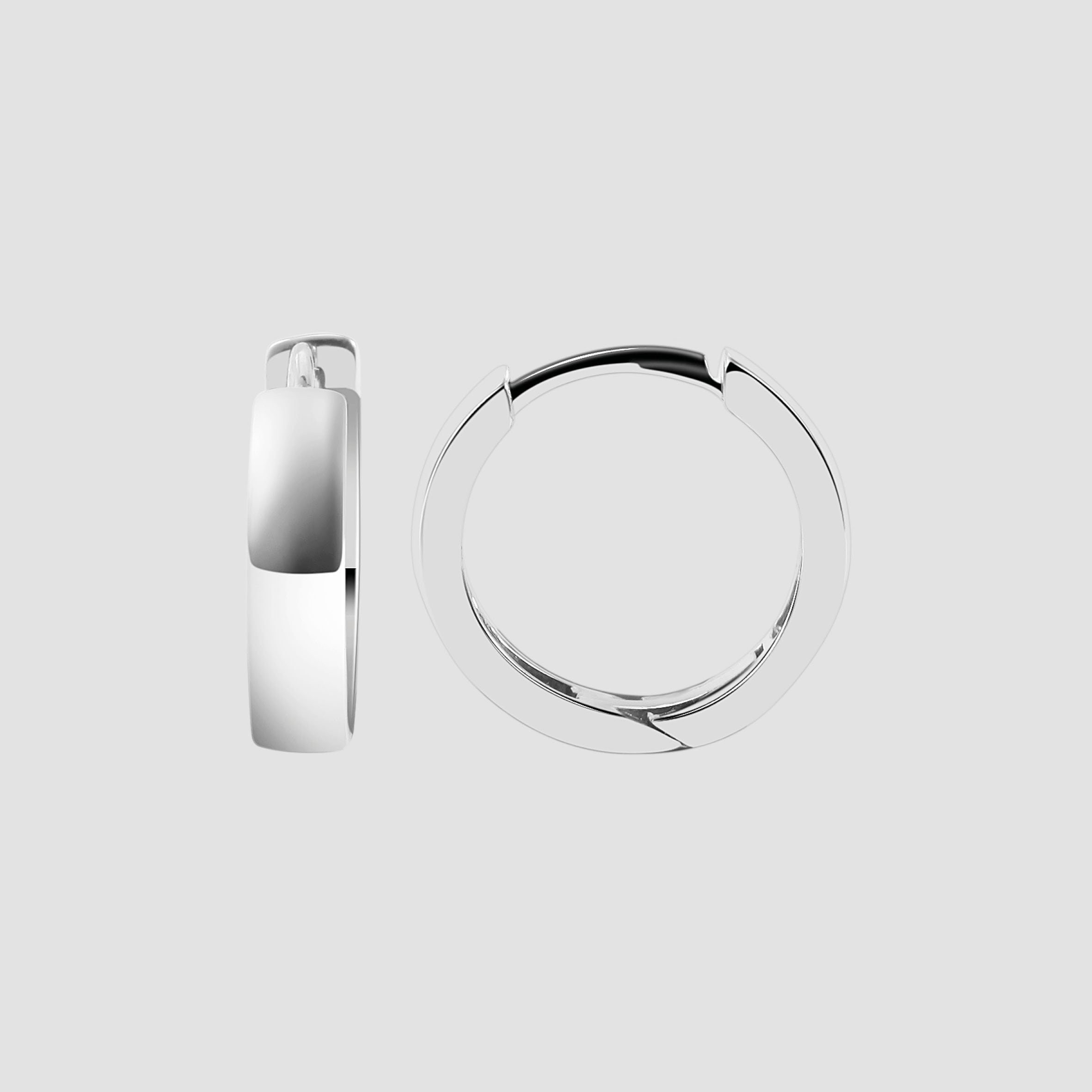 Adelia´s Klappcreolen "Ohrringe – Klappcreole aus 925 Silber" Perfekt als Geschenk für besondere Menschen