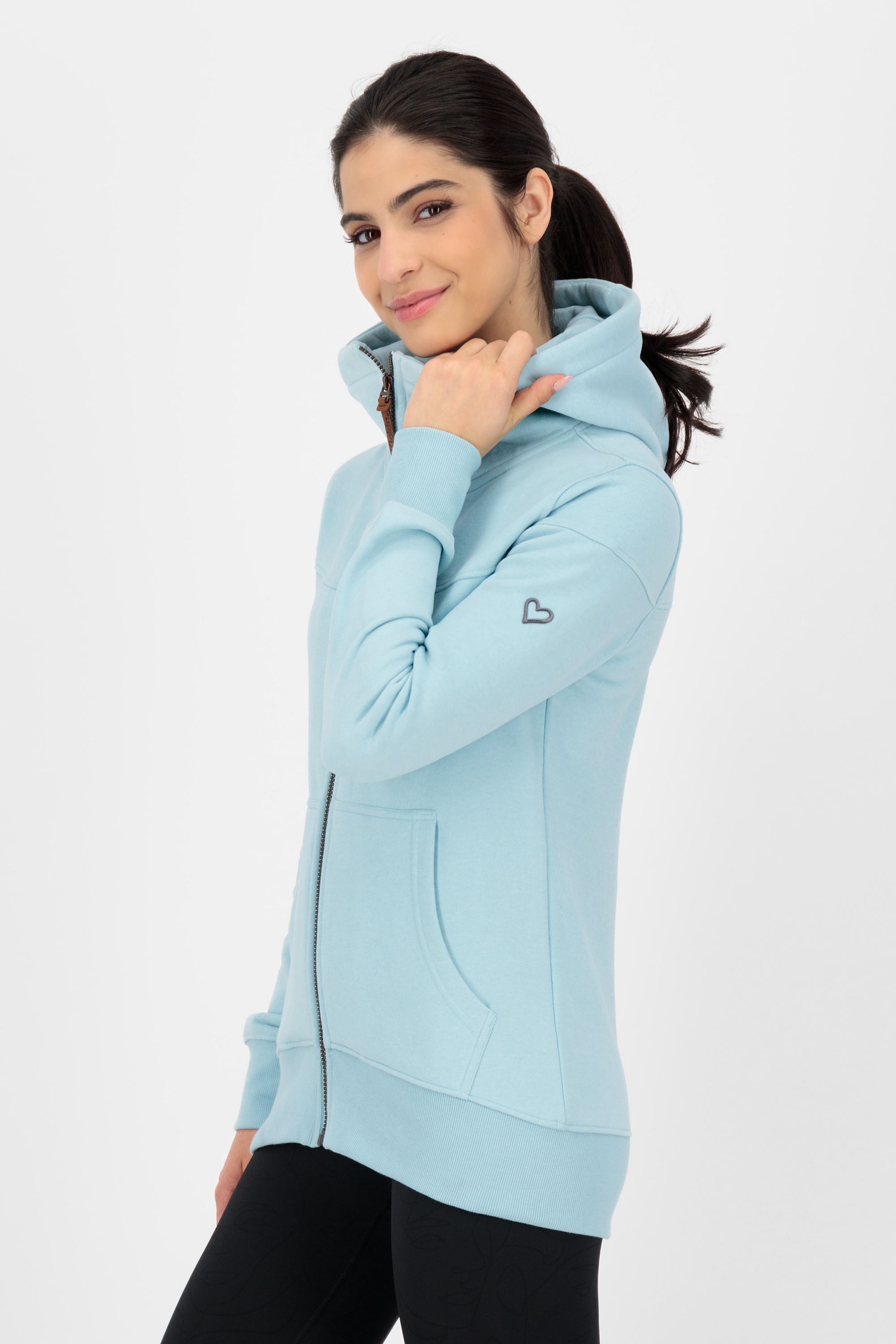 Alife & Kickin Kapuzensweatjacke »IsamiAK A Sweat Jacket Damen Kapuzensweatjacke, Sweatjacke«