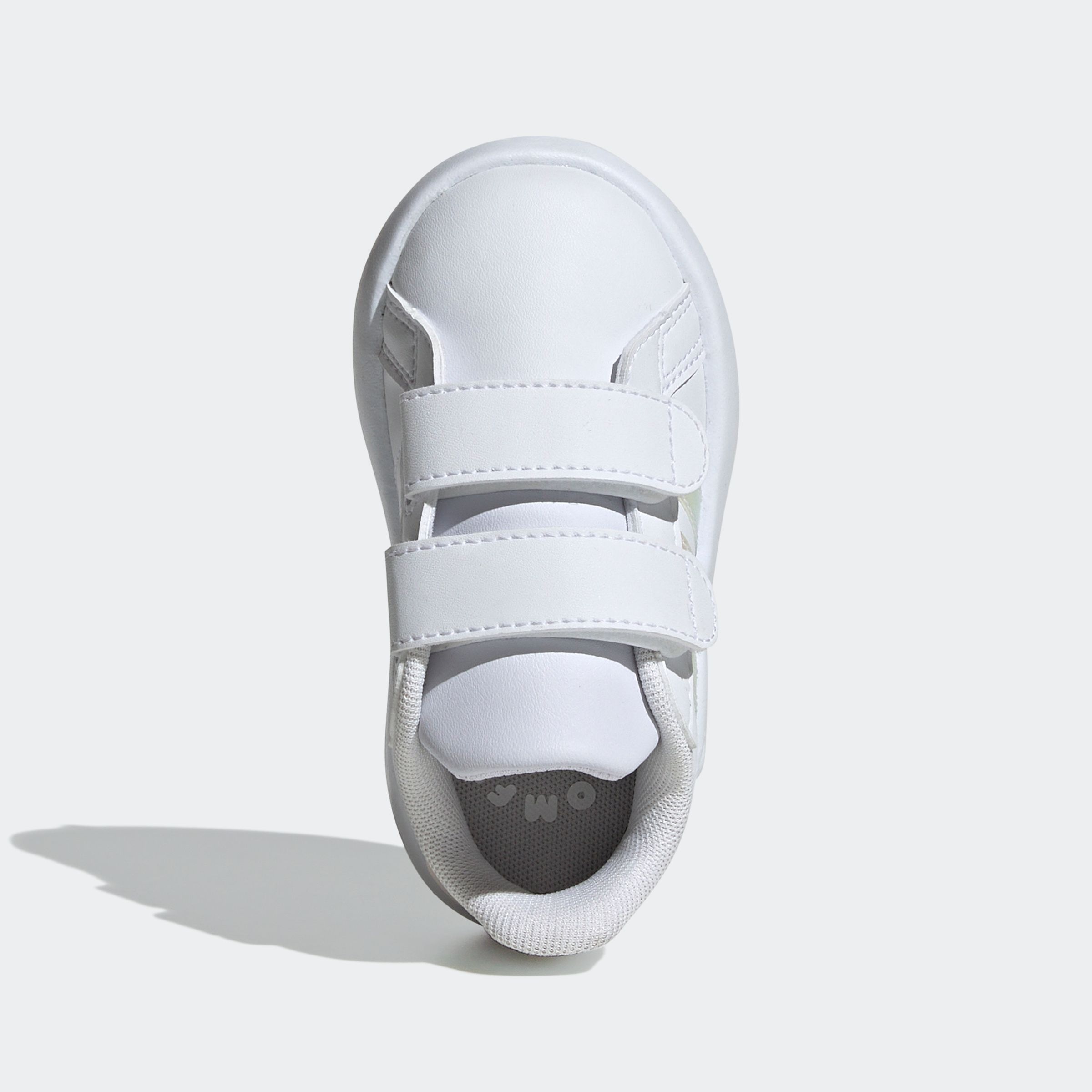 Adidas Grand Court 2.0 Cf Sneaker White/Iridescent/Grey EU 25 3