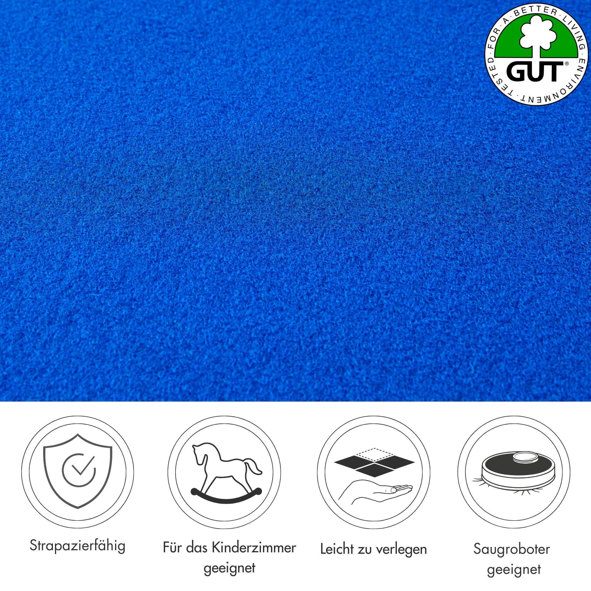 Andiamo Teppichboden »Sina, Velours, Made in Belgium«, rechteckig, 9 mm Höhe, Uni Farben, Breite 400 cm, strapazierfähig, pflegeleicht, Wohnzimmer