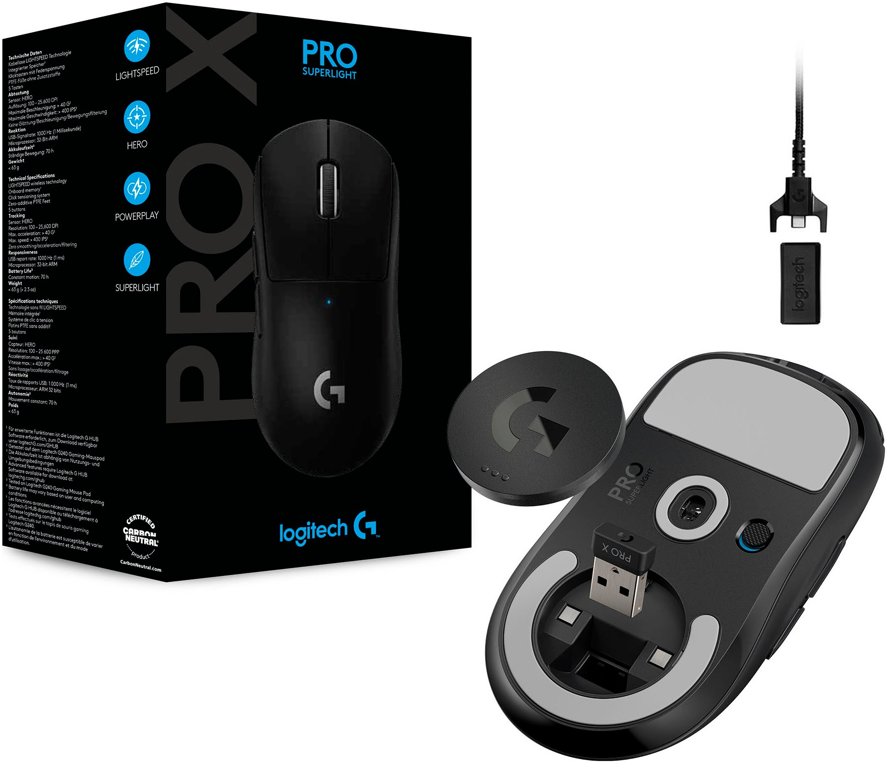 Logitech Maus »910-005881«, RF Wireless