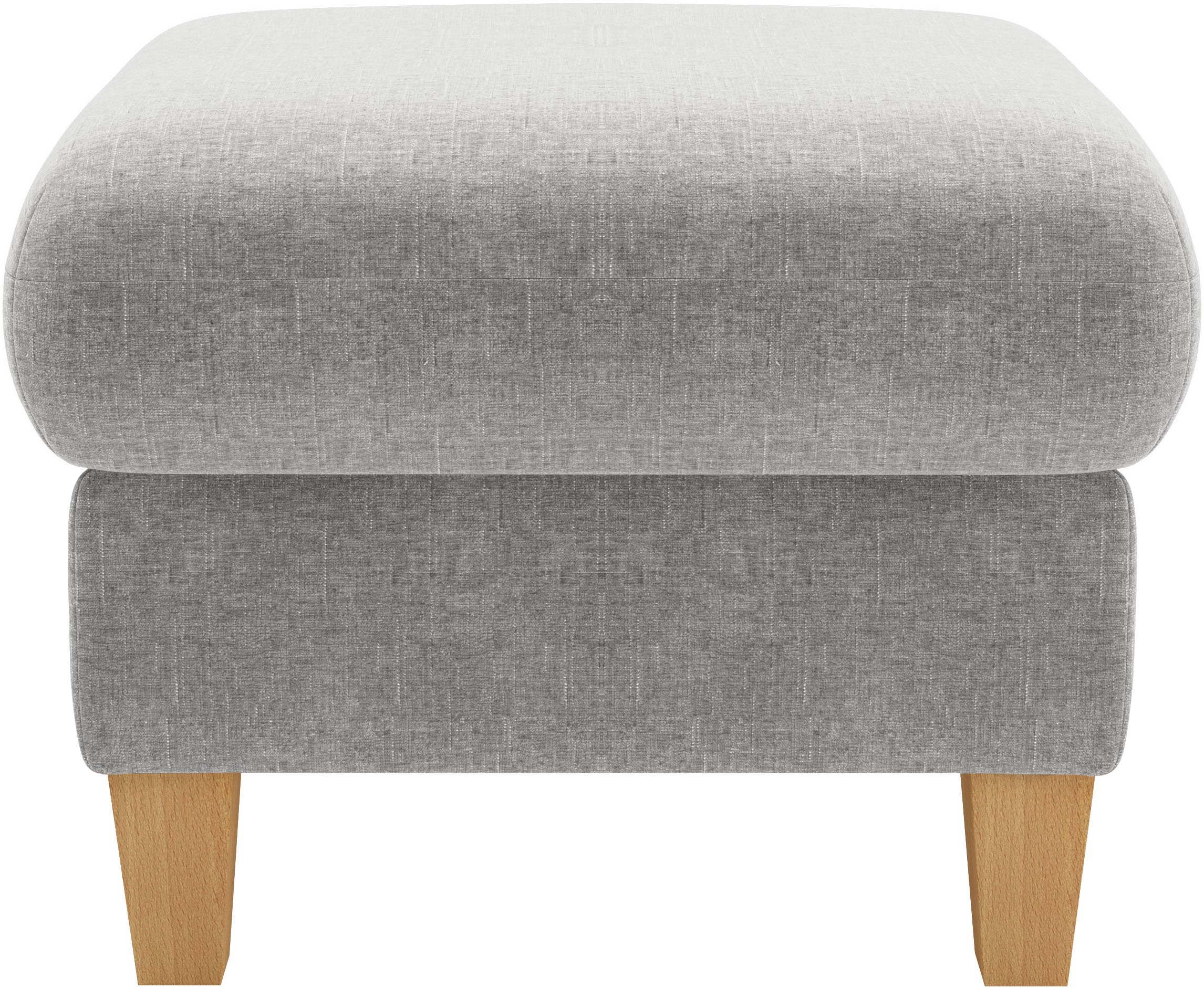 Home affaire Polsterhocker »Rochelle«, (1 St.), Massive 12 cm Holzbeine