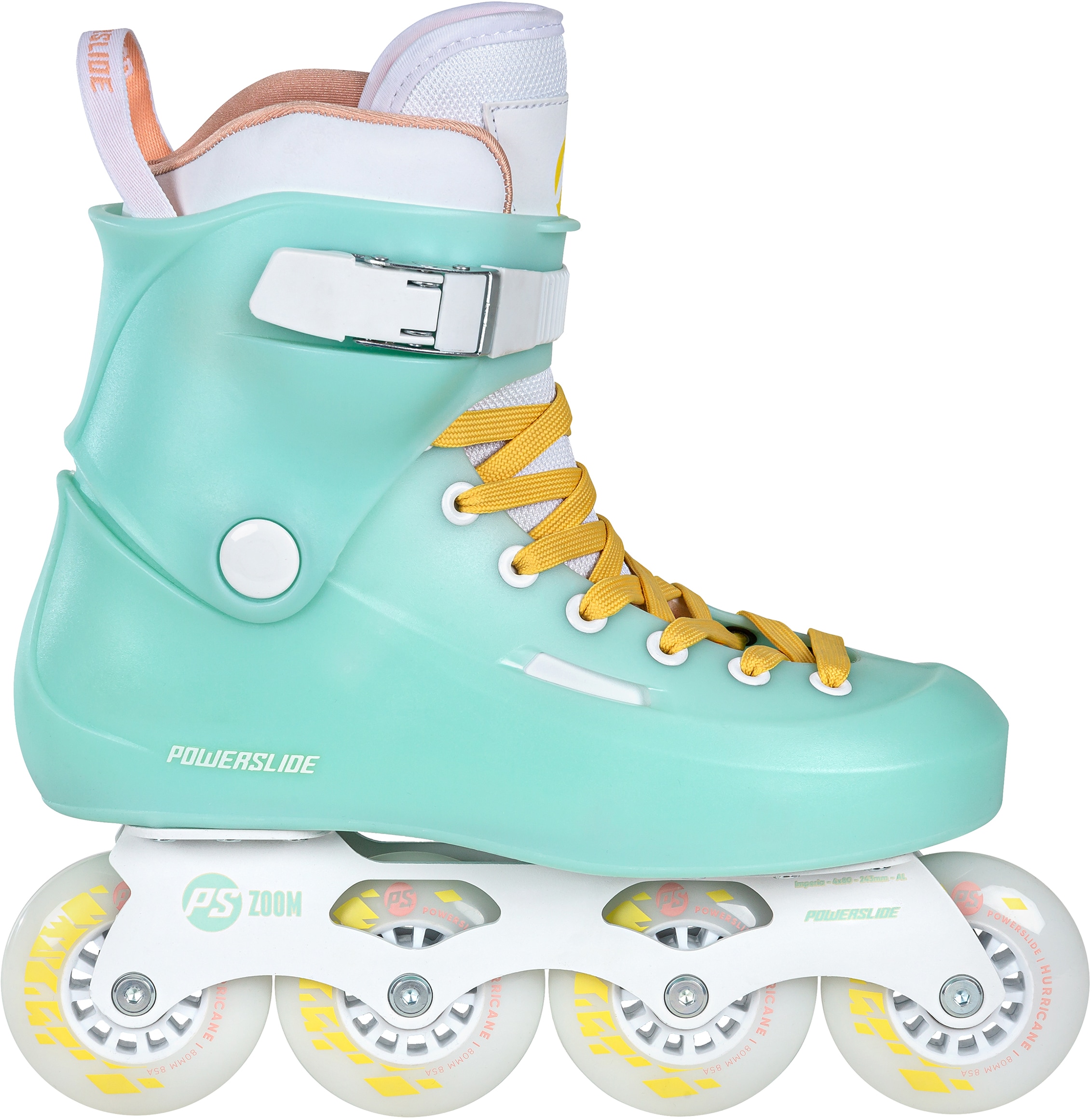 Powerslide Inlineskates "Zoom Baby Blue 80"