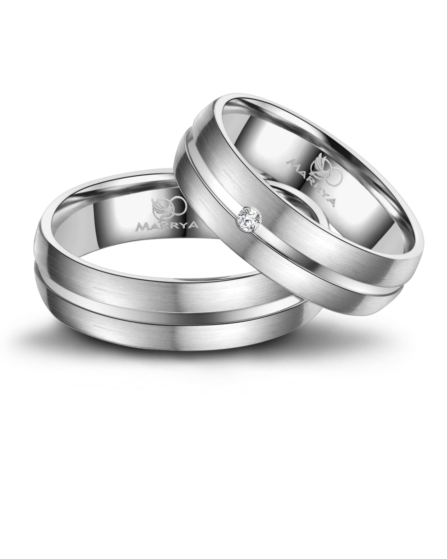 Marrya Partnerring »Titan Ringe Trauringe Eheringe Partnerringe«
