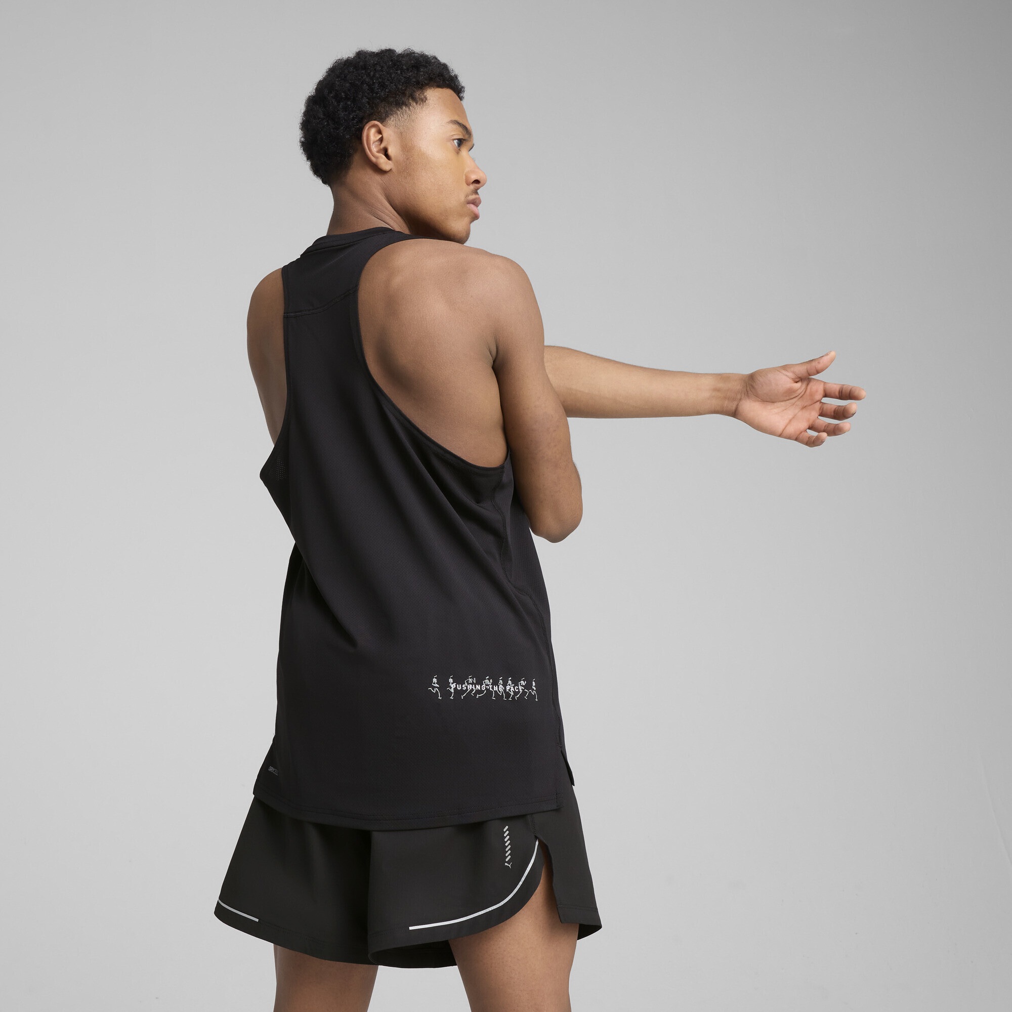 PUMA Laufshirt »Grafik Mesh Laufshirt Herren«