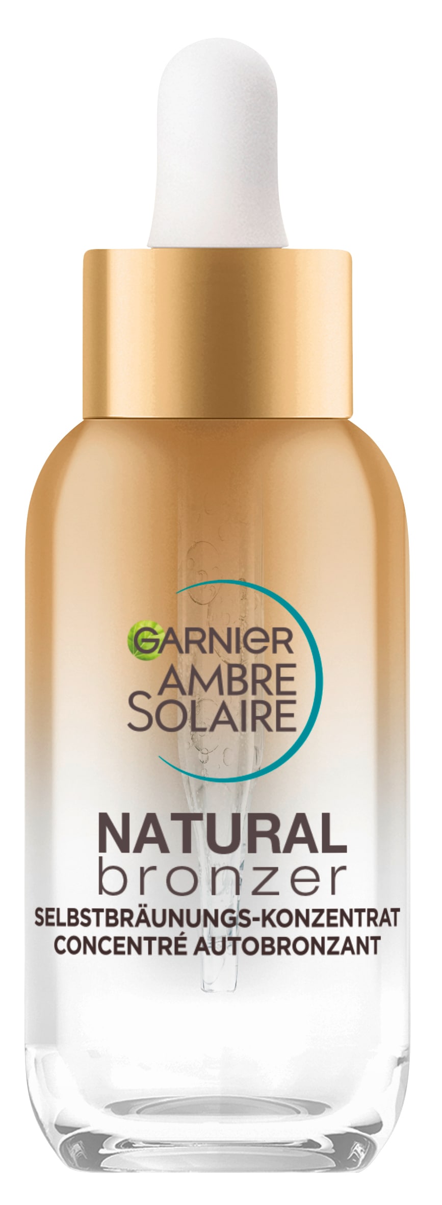 GARNIER Selbstbräunungskonzentrat »AMBRE SOLAIRE NATUTRAL BRONZER« Gel-Textur, für das Gesicht, dermatologisch kontrolliert