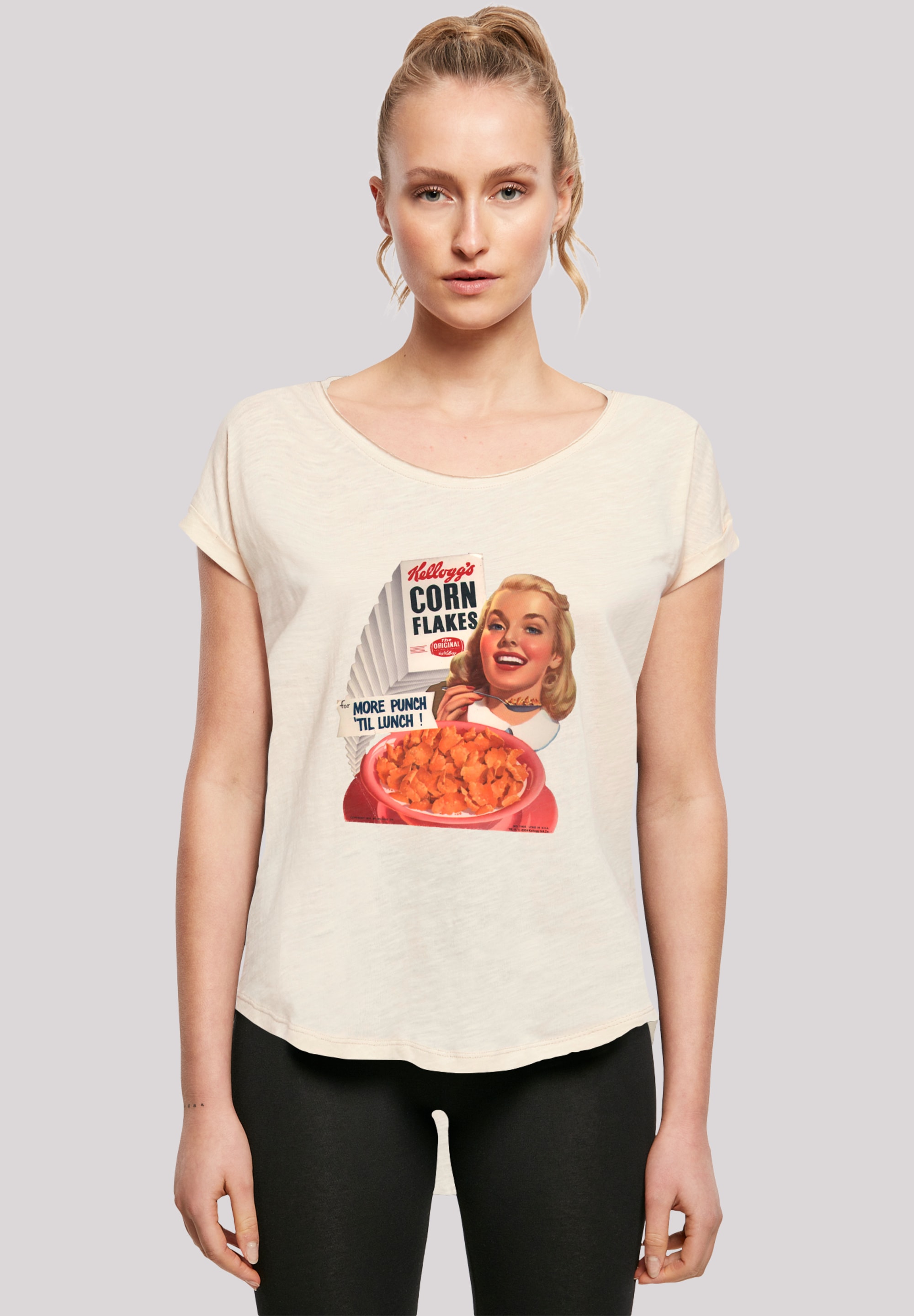 F4NT4STIC T-Shirt "Kelloggs Corn Flakes Cereal 1950s", Premium Qualität günstig online kaufen