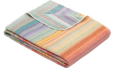 IBENA Wohndecke »Harlyn«, mit Streifen in Regenbogenfarben kaufen