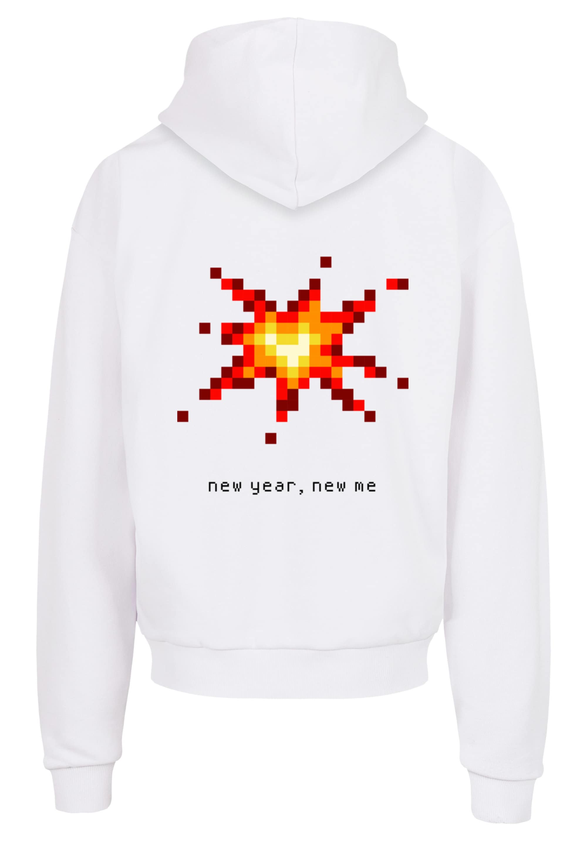 F4NT4STIC Kapuzenpullover »SIlvester Party Happy People Only«, Print
