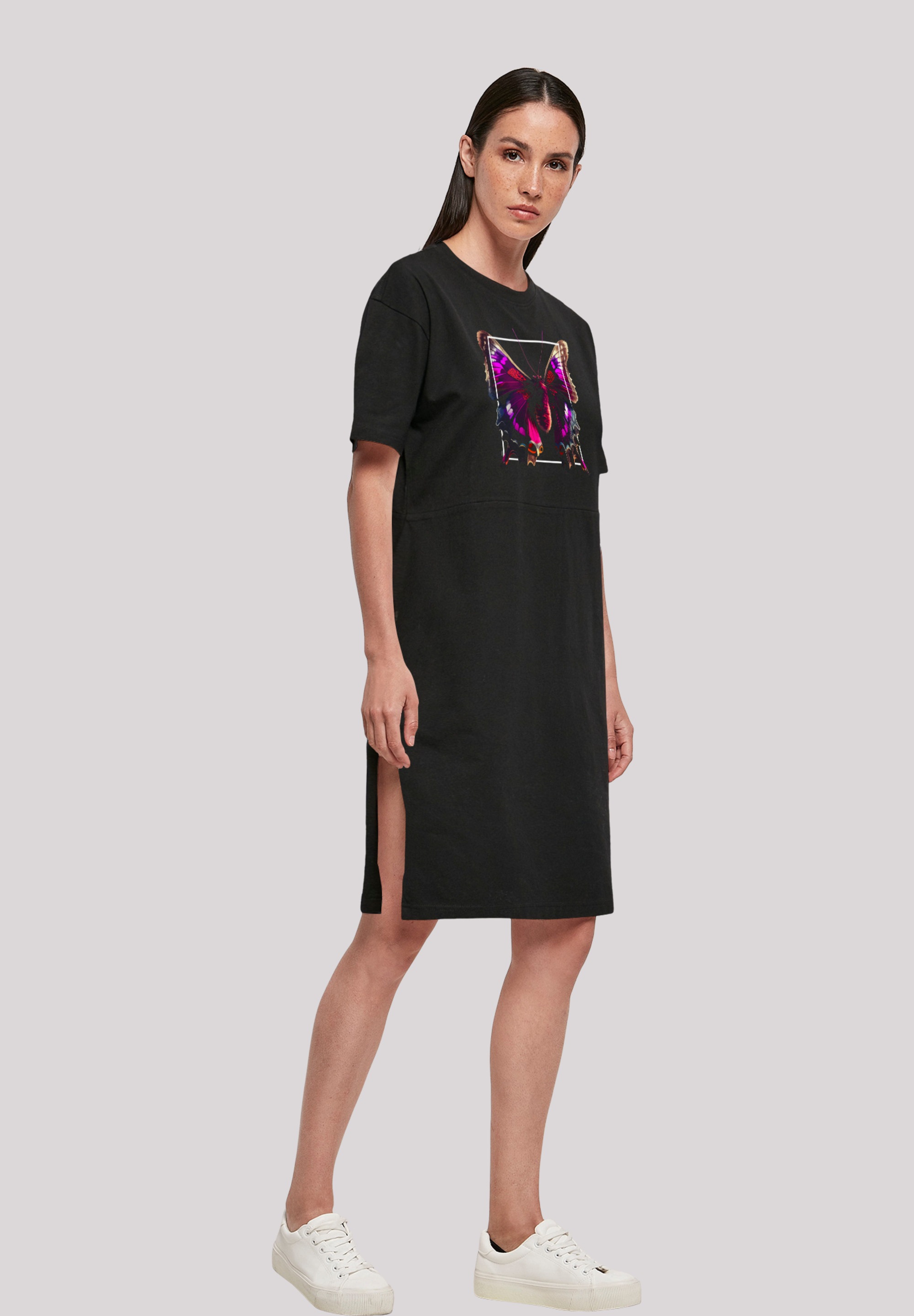 F4NT4STIC Shirtkleid »Pink«, Print