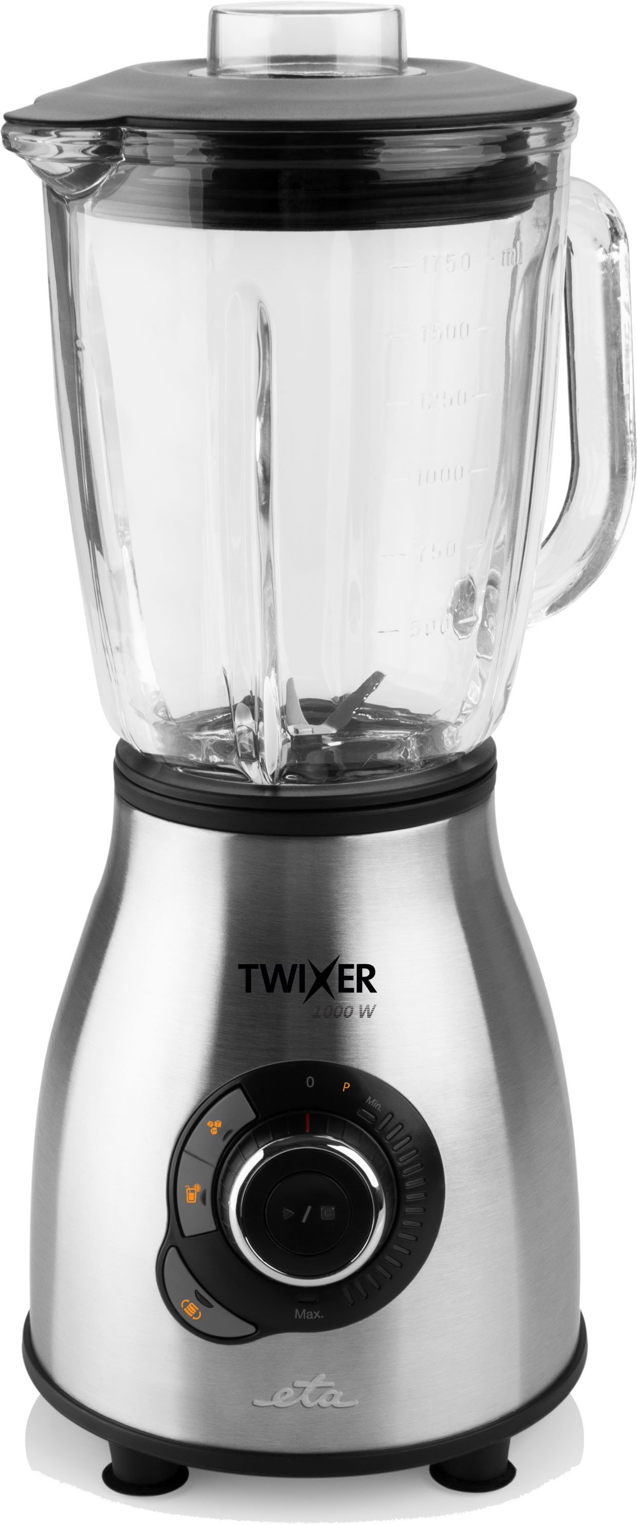 eta Standmixer »TWIXER ETA601190000«, 1000 W, Glasbehälter, voreingestellte Programme