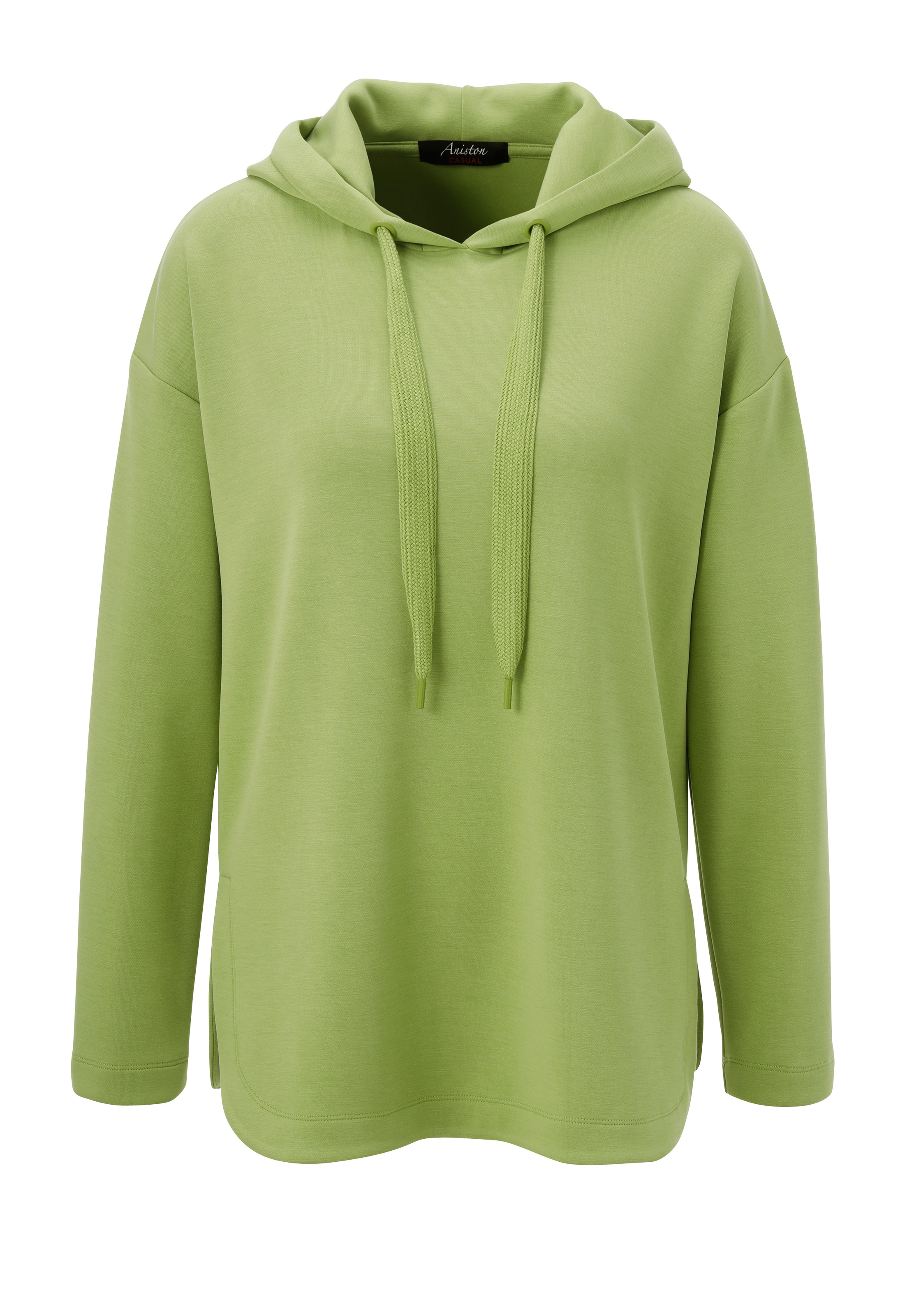 Aniston CASUAL Sweatshirt, mit Bindeband an der Kapuze - NEUE KOLLEKTION