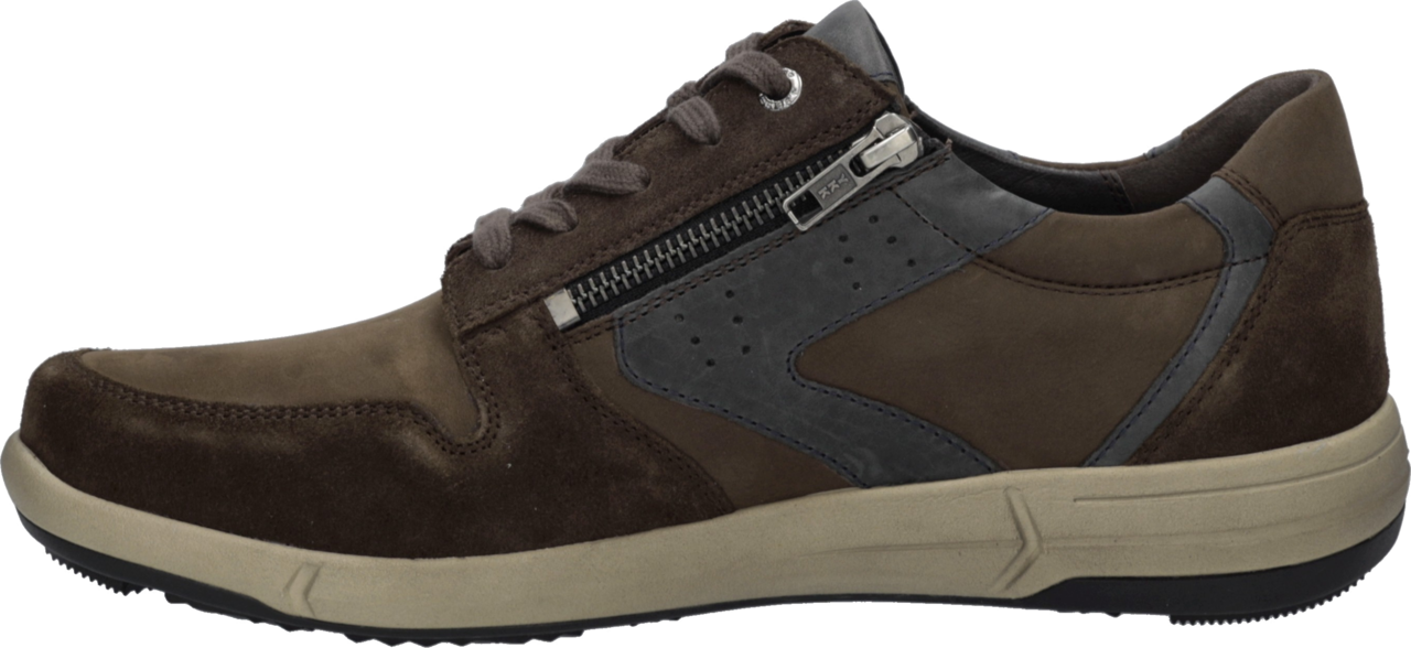 Josef Seibel Sneaker »Enrico 20«  Halbschuh, Freizeitschuh, Schnürer mit Außenreißverschluss, Weite G