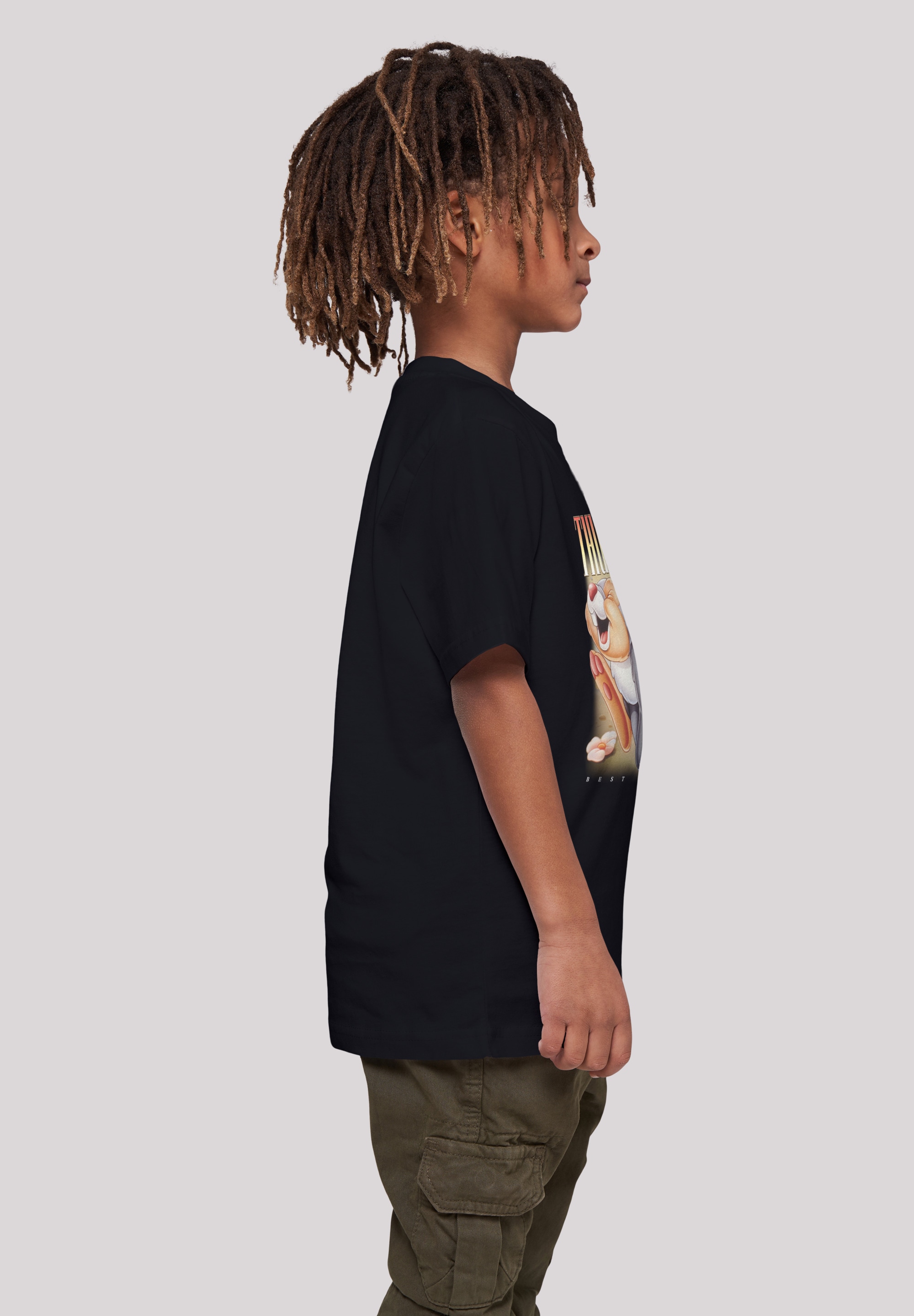 F4NT4STIC Kurzarmshirt »F4NT4STIC Kinder Bambi Thumper Montage with Kids Basic Tee«, (1 tlg.)