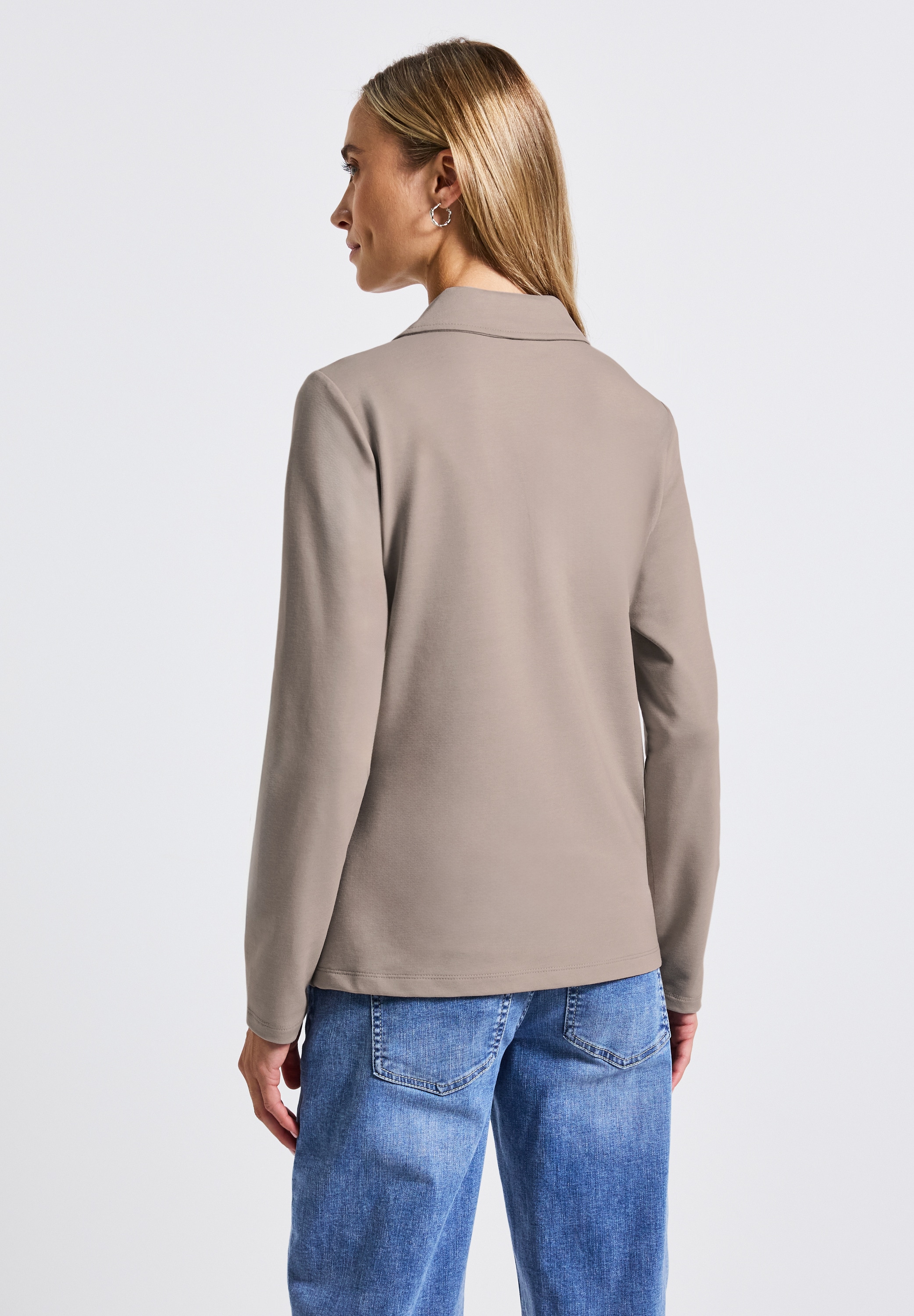 STREET ONE Kurzblazer, aus Baumwolle mit Stretchanteil