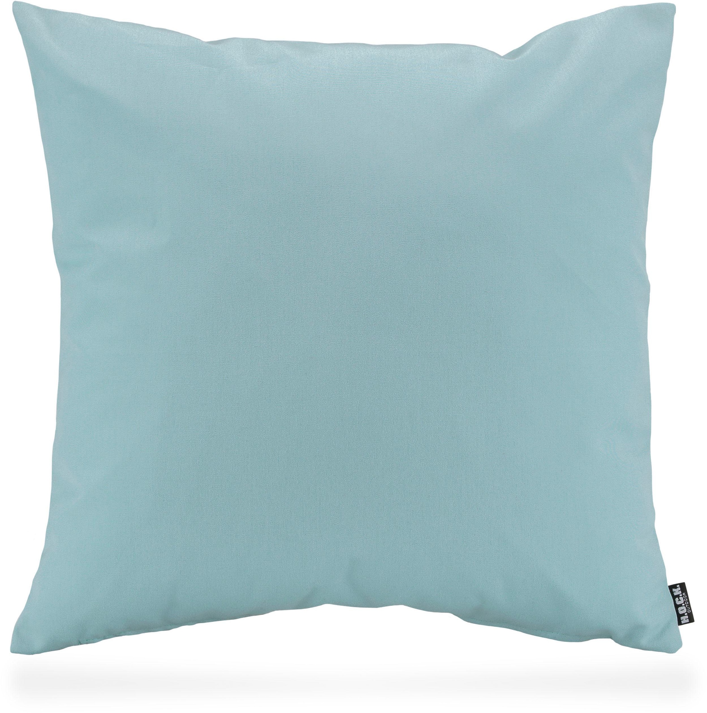 H.O.C.K. "Classic Uni" Kissenhülle mit Füllung, 1 Stück, 50/50 cm