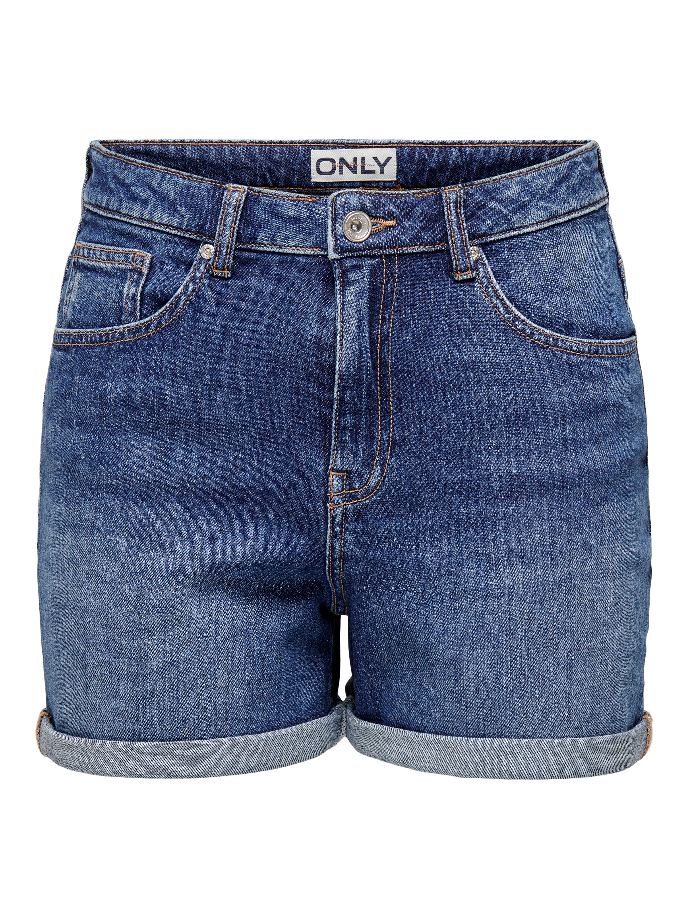 ONLY Shorts »ONLJOSEPHINE – Stretch Shorts für vielseitige Kombinationen«, regular fit, Denim/Jeans, Baumwolle, elastisch, unifarben