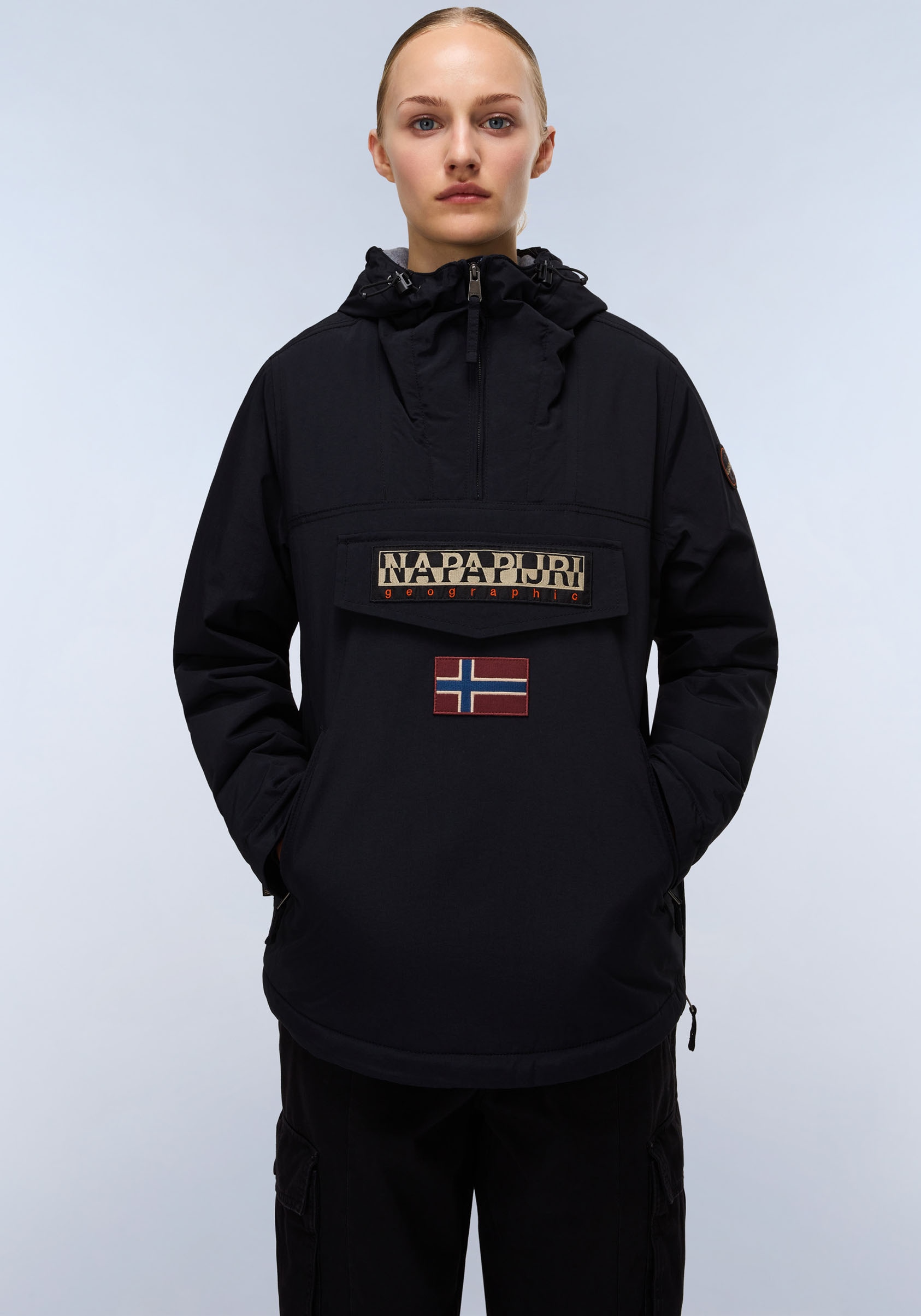 Napapijri Funktionsjacke "RAINFOREST", mit Kapuze, Regular fit mit Kapuze u günstig online kaufen