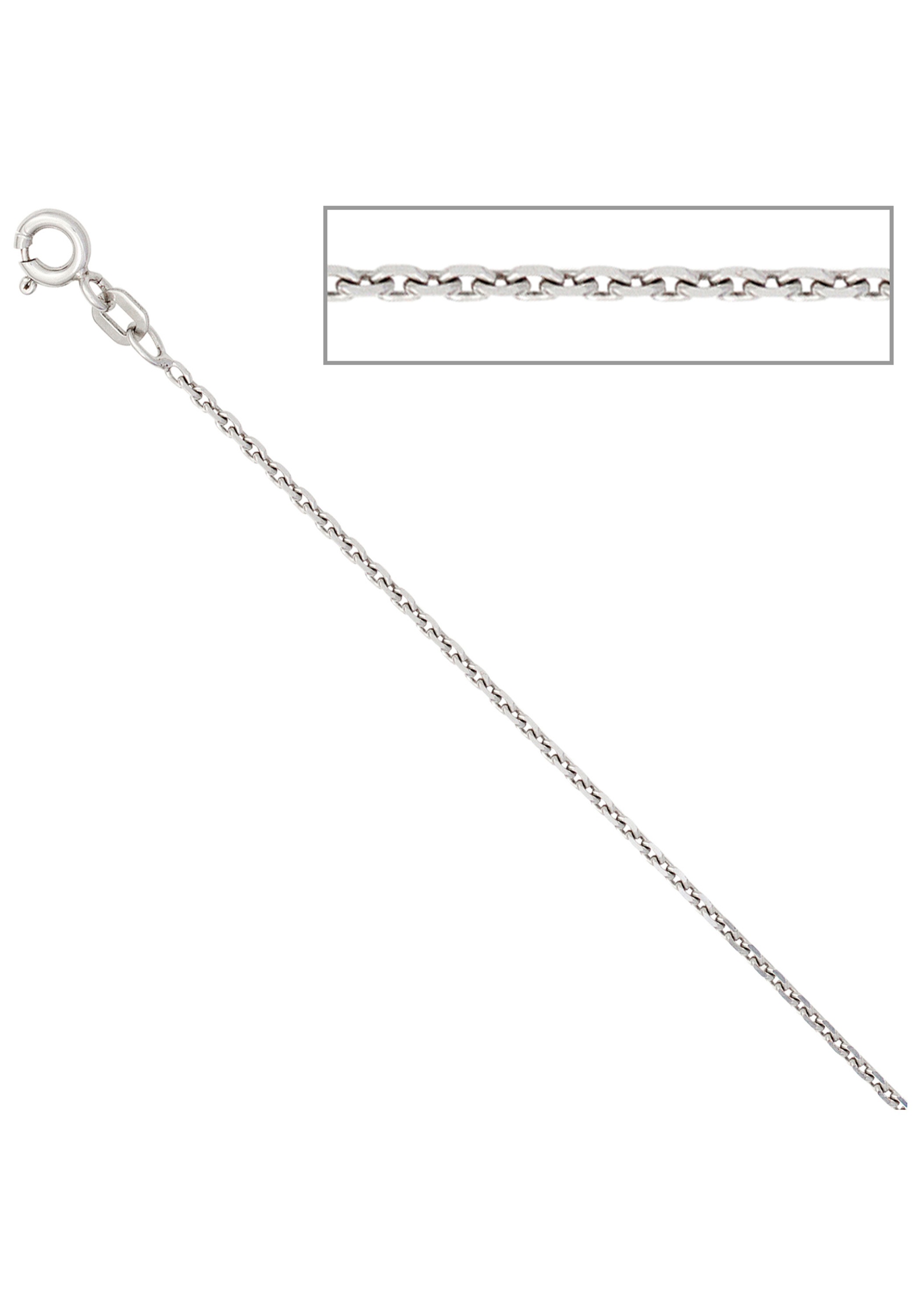 JOBO Silberkette, Ankerkette 925 Silber 42 cm 1,5 mm