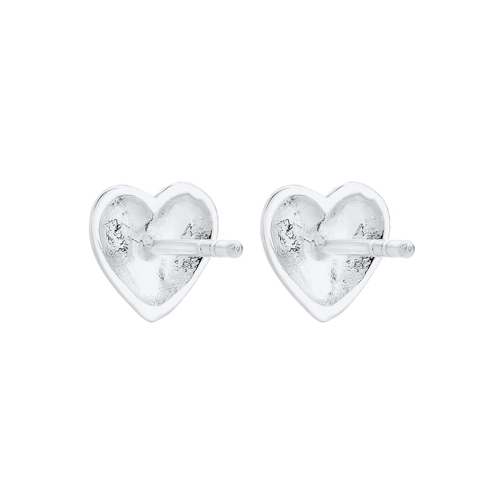 Elli Paar Ohrstecker »Herz Liebe Basic Filigran 925 Sterling Silber«