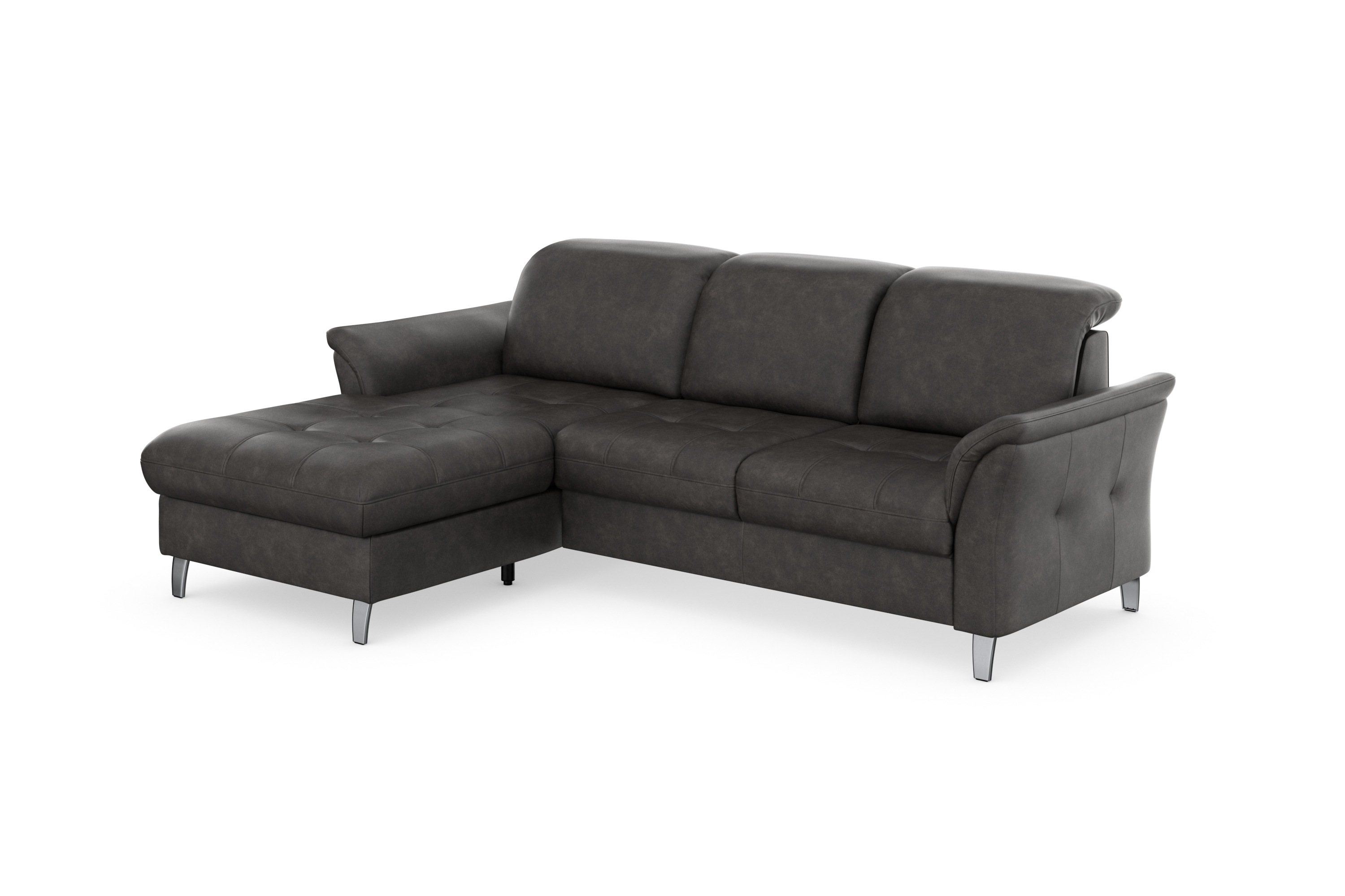 Thumbnail - sit&more Ecksofa "Maggiore L-Form", wahlweise mit Kopfteilverstellung, Bettfunktion und Bettkasten