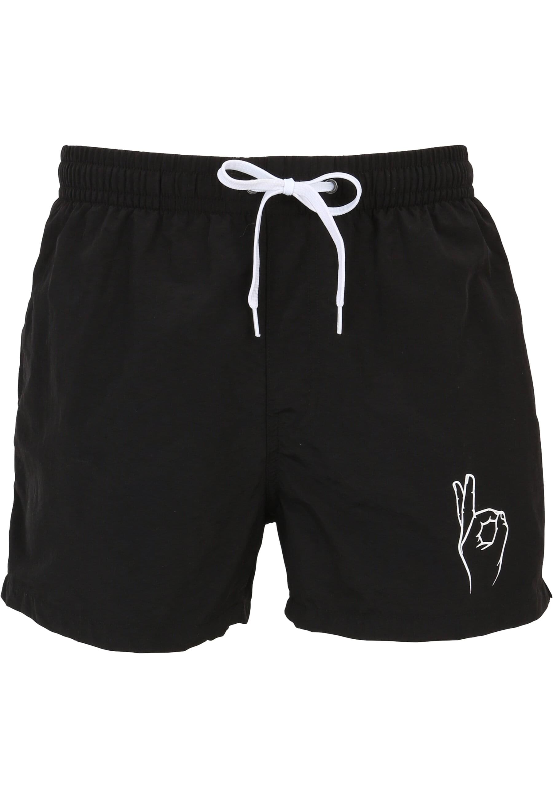 MisterTee Badeshorts »MisterTee Herren Easy Sign Swim Shorts«