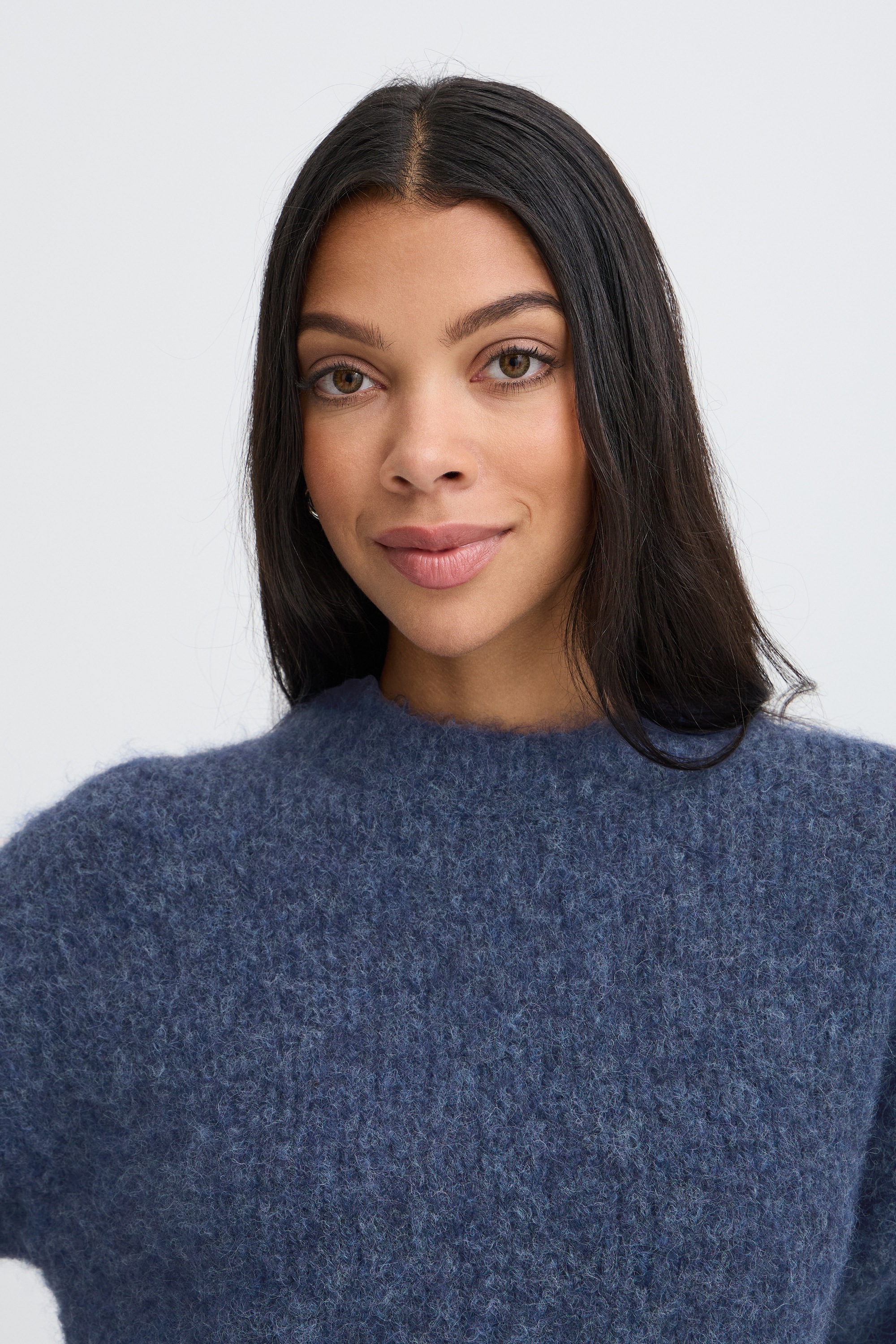 b.young Kurzarmpullover »Damen Halblange Ärmel BYNYLA«