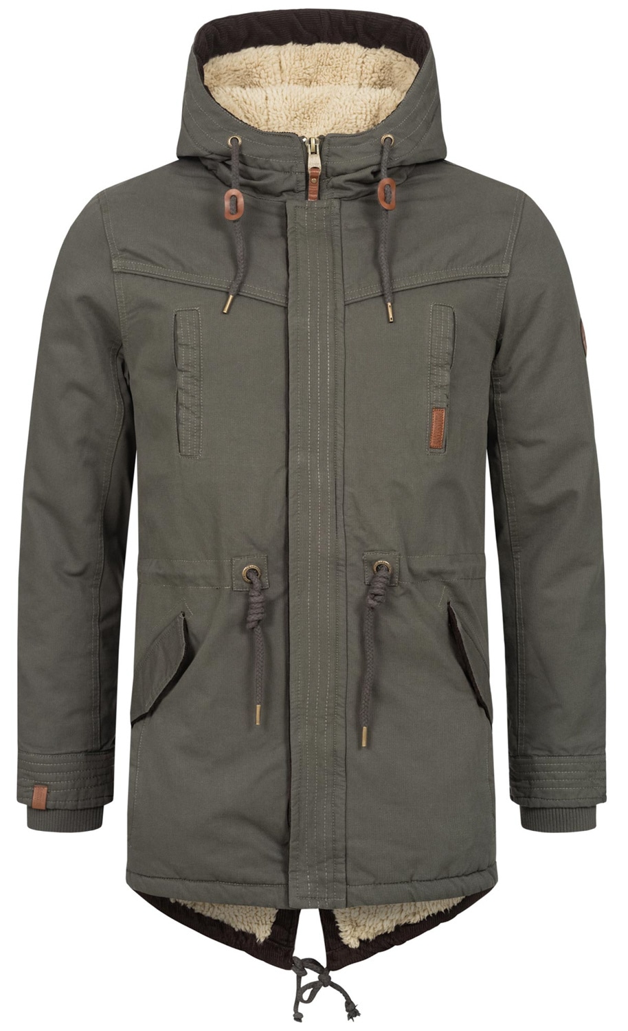 Alessandro Salvarini Winterjacke »ASMenara«, mit warmem Teddyfell