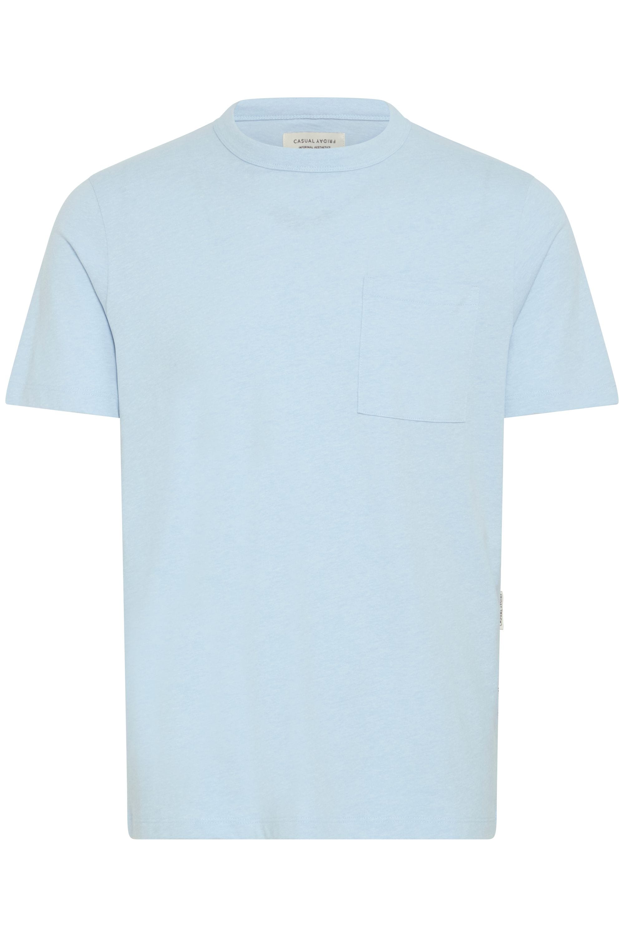 Casual Friday T-Shirt "T-Shirt CFJASPER mélange tee with chest pocket" günstig online kaufen