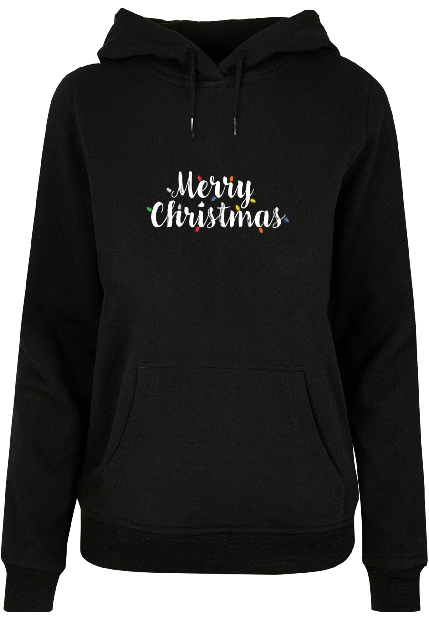 Merchcode Kapuzenpullover "Merchcode Damen Ladies Merry Christmas Lights Ba günstig online kaufen