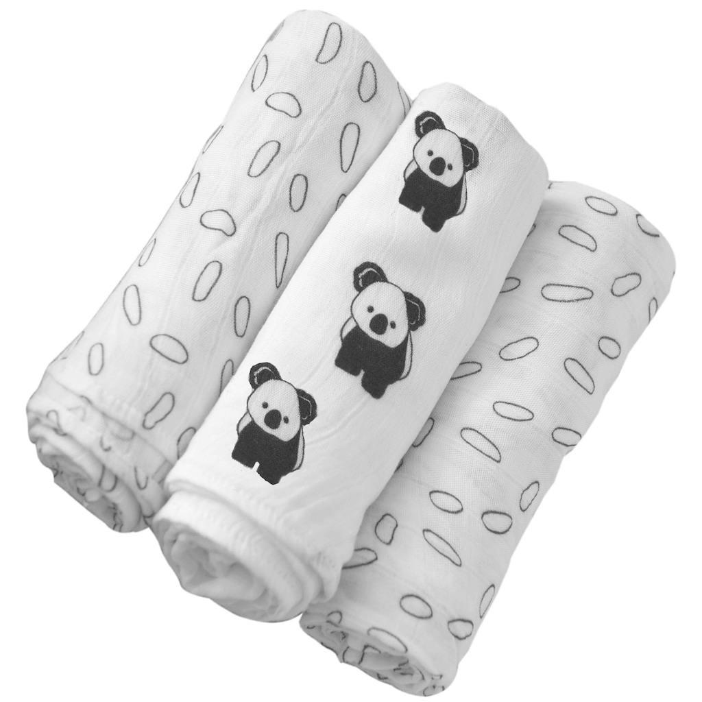 smarTrike® Stoffwindeln »toTs Bambus Muslin Wickeltücher Koala«