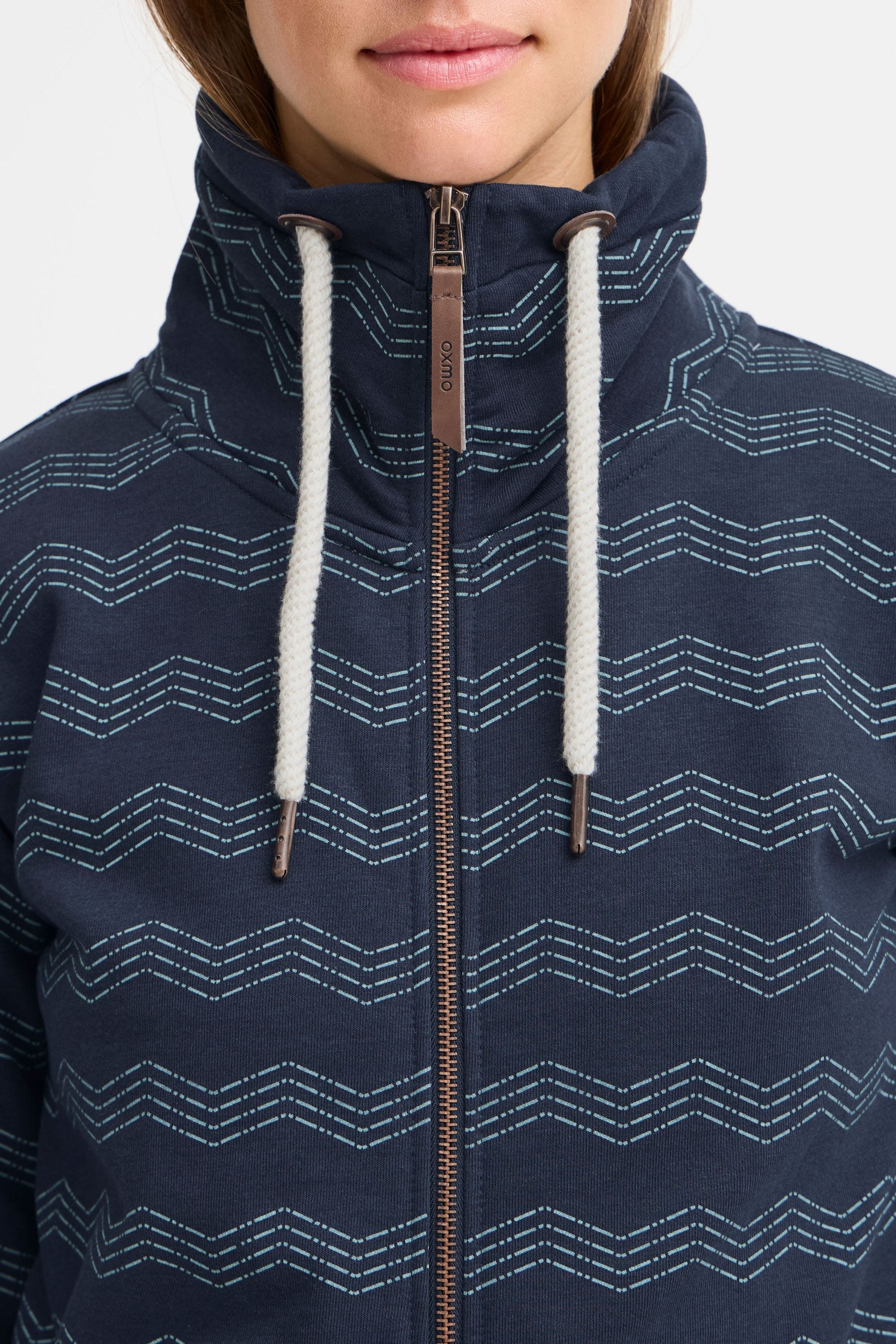 OXMO Sweatjacke »Strickjacke OXVANTA«