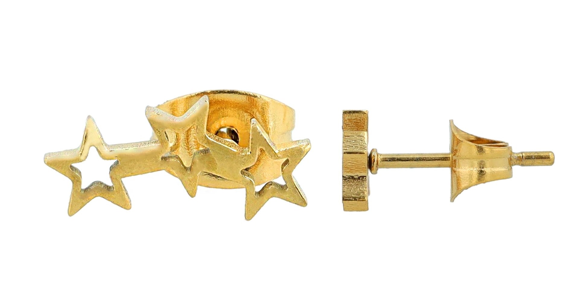 Adelia´s Paar Ohrhänger "Ohrringe – Ohrstecker aus Edelstahl" Ideal zum Verschenken – schlicht und stilvoll