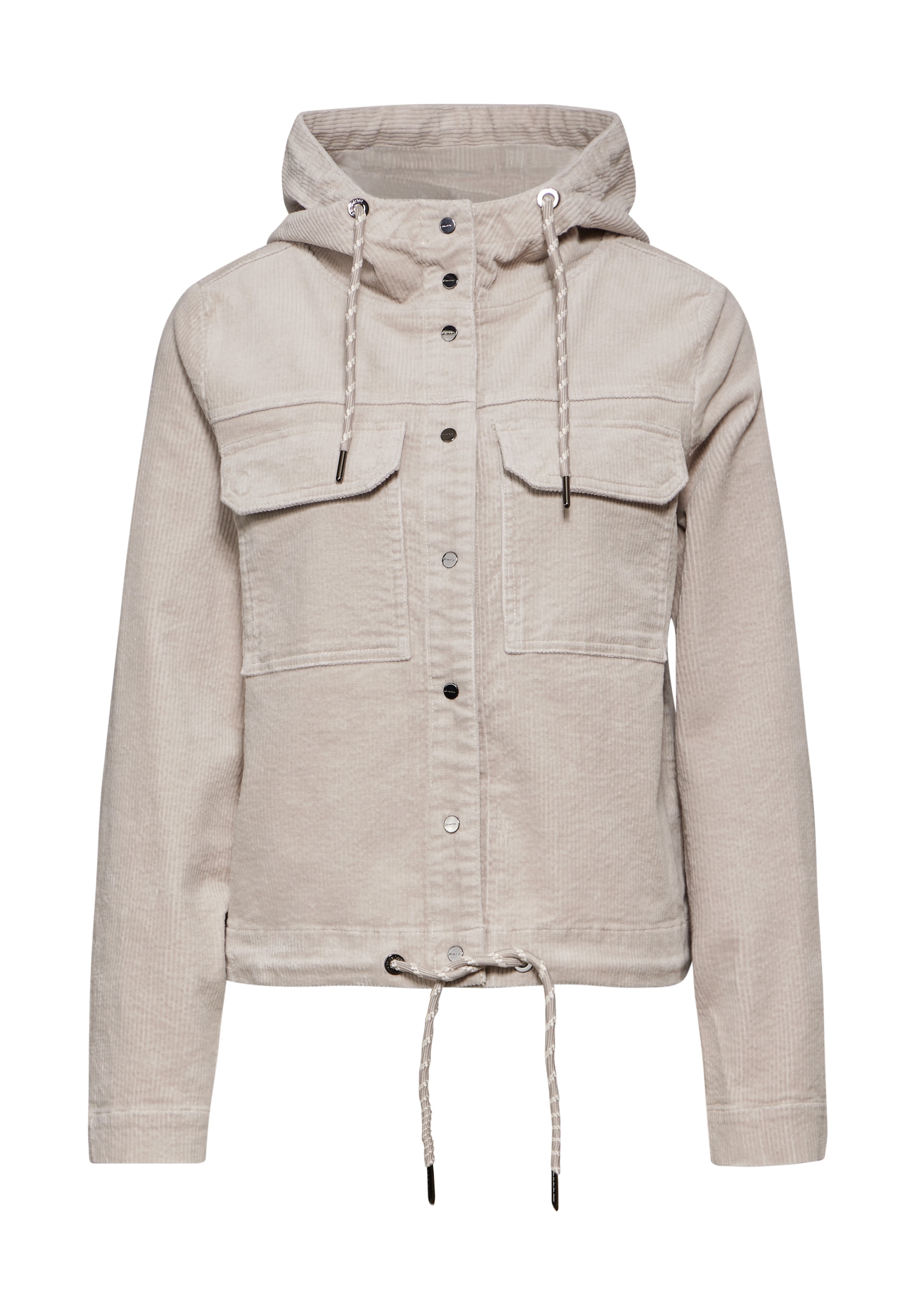 STREET ONE Cordjacke, mit Kapuze, mit Kapuze