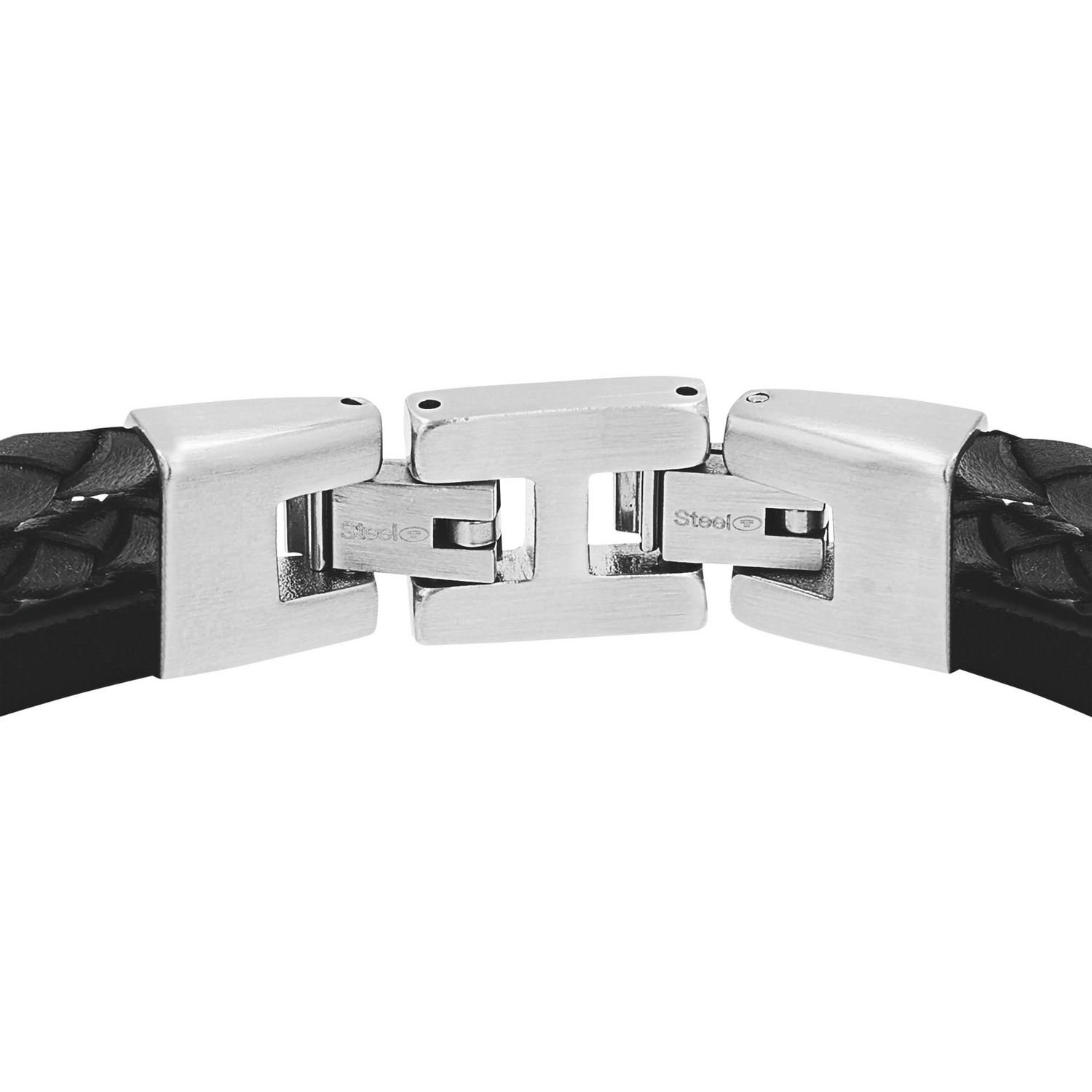 TOM TAILOR Lederarmband »Schmuck Geschenk Edelstahl Leder Kautschuk«