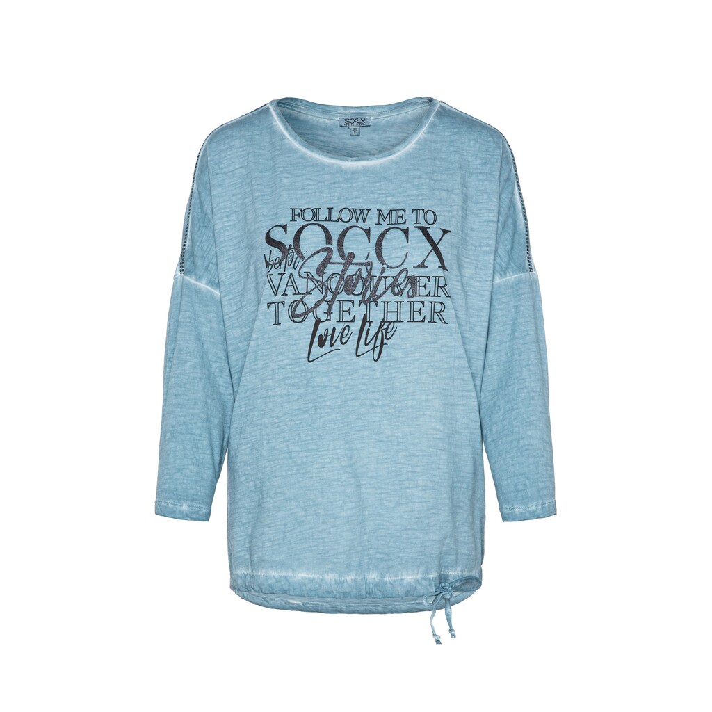 SOCCX 3/4-Arm-Shirt