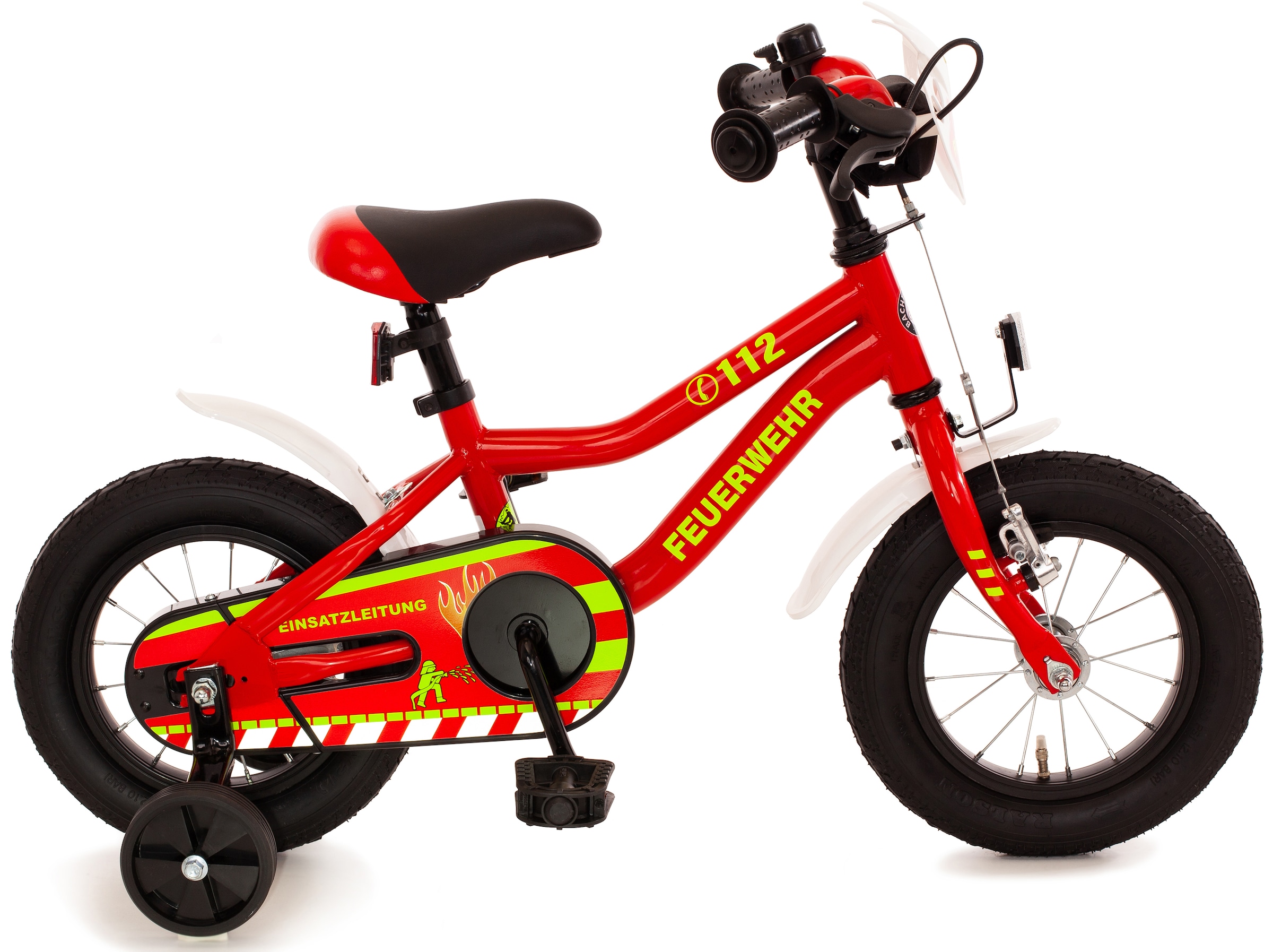 Bachtenkirch Kinderfahrrad "Feuerwehr", 1 Gang