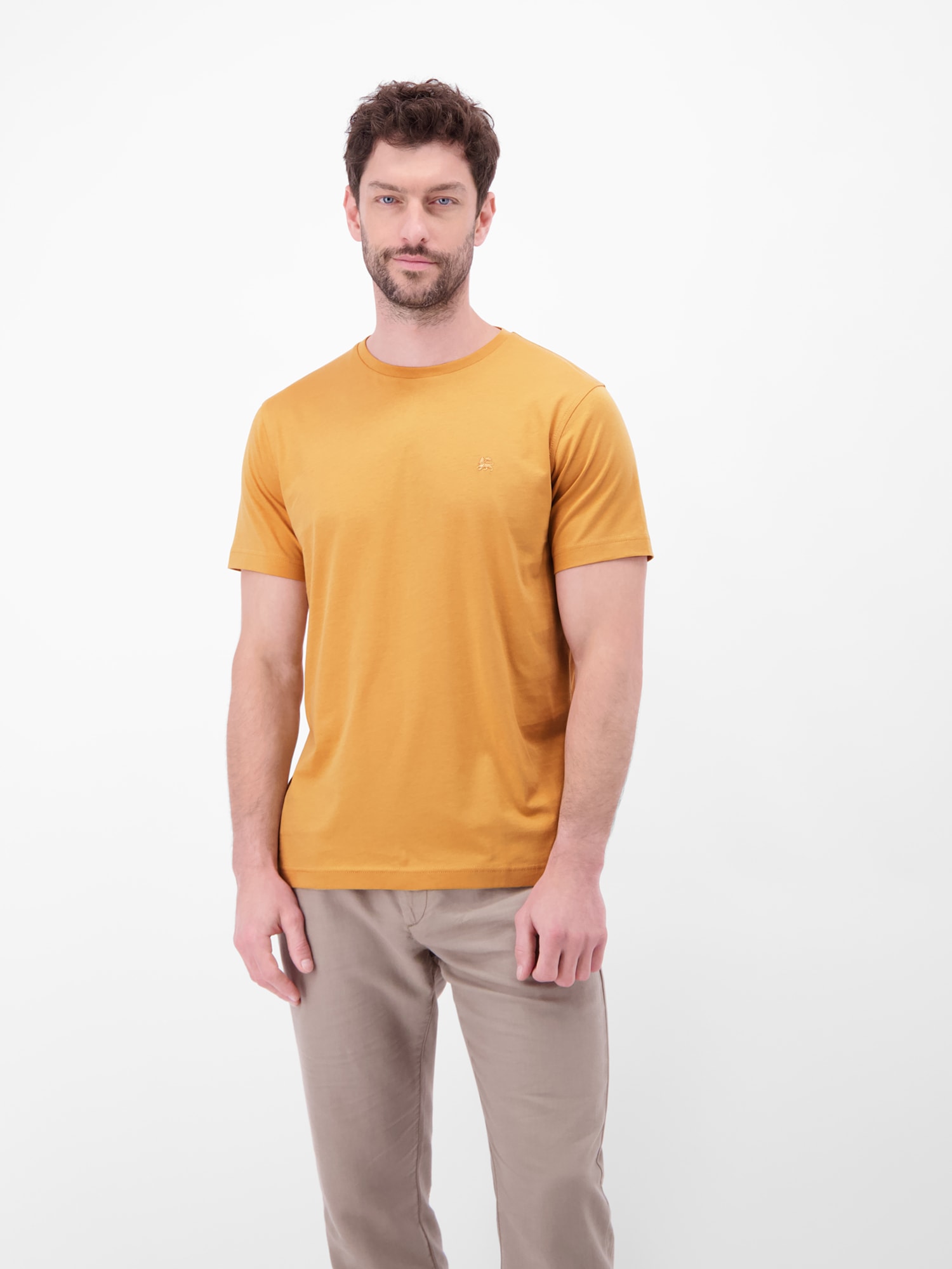 LERROS 1100000002199 "Rundhals T-Shirt aus Baumwolle" 100% Baumwolle, einfarbig, angenehmer Tragekomfort